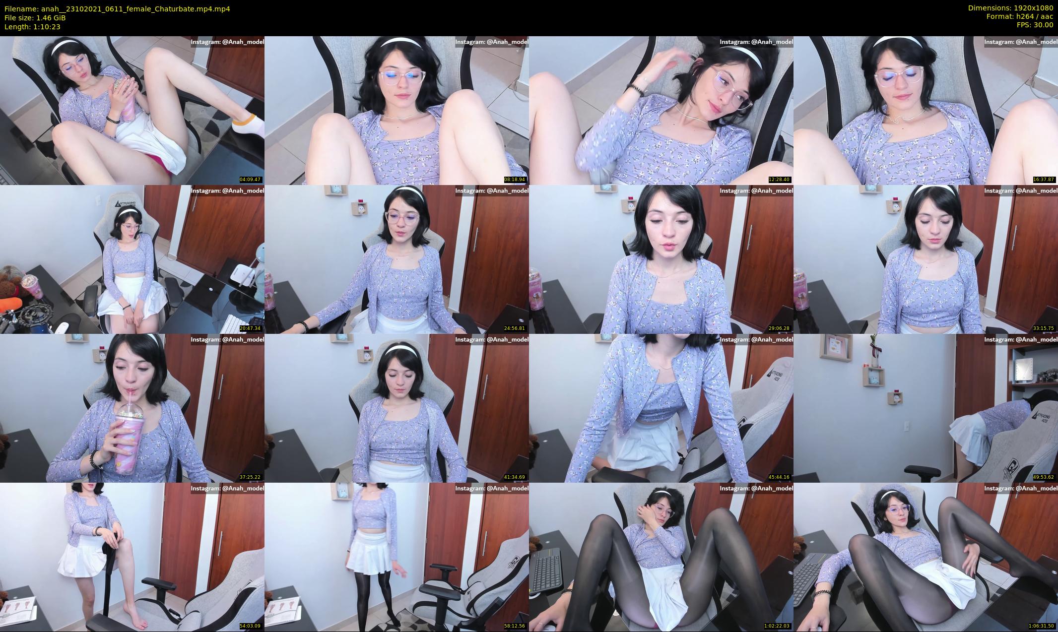 anah_ — 71 minute Chaturbate female cam show recording, 1080p, Oct 23, 2021