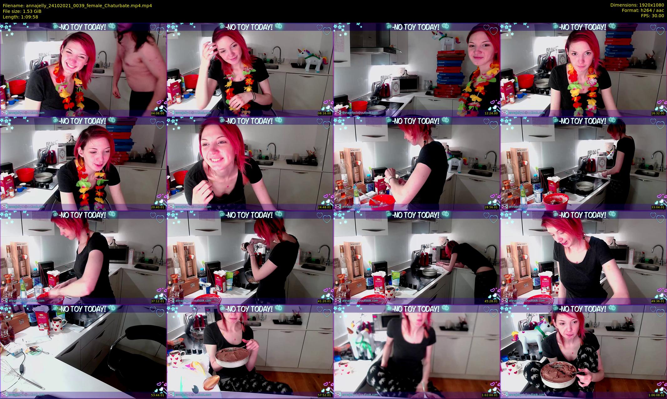 annajelly — 70 minute Chaturbate couple cam show recording, 1080p, Oct 24, 2021