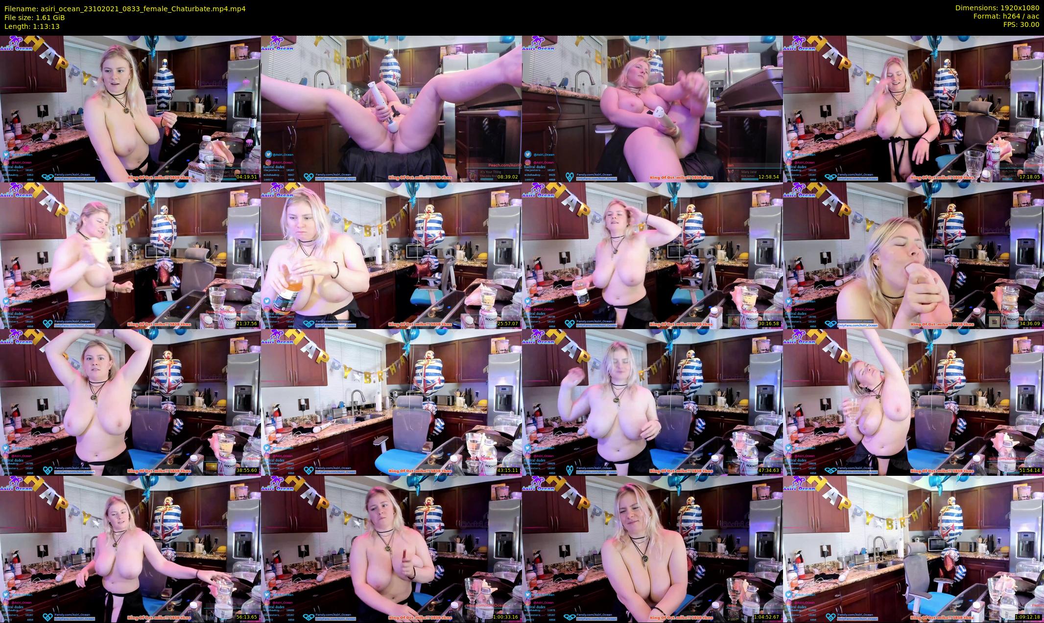 asiri_ocean — 74 minute Chaturbate female cam show recording, 1080p, Oct 23, 2021