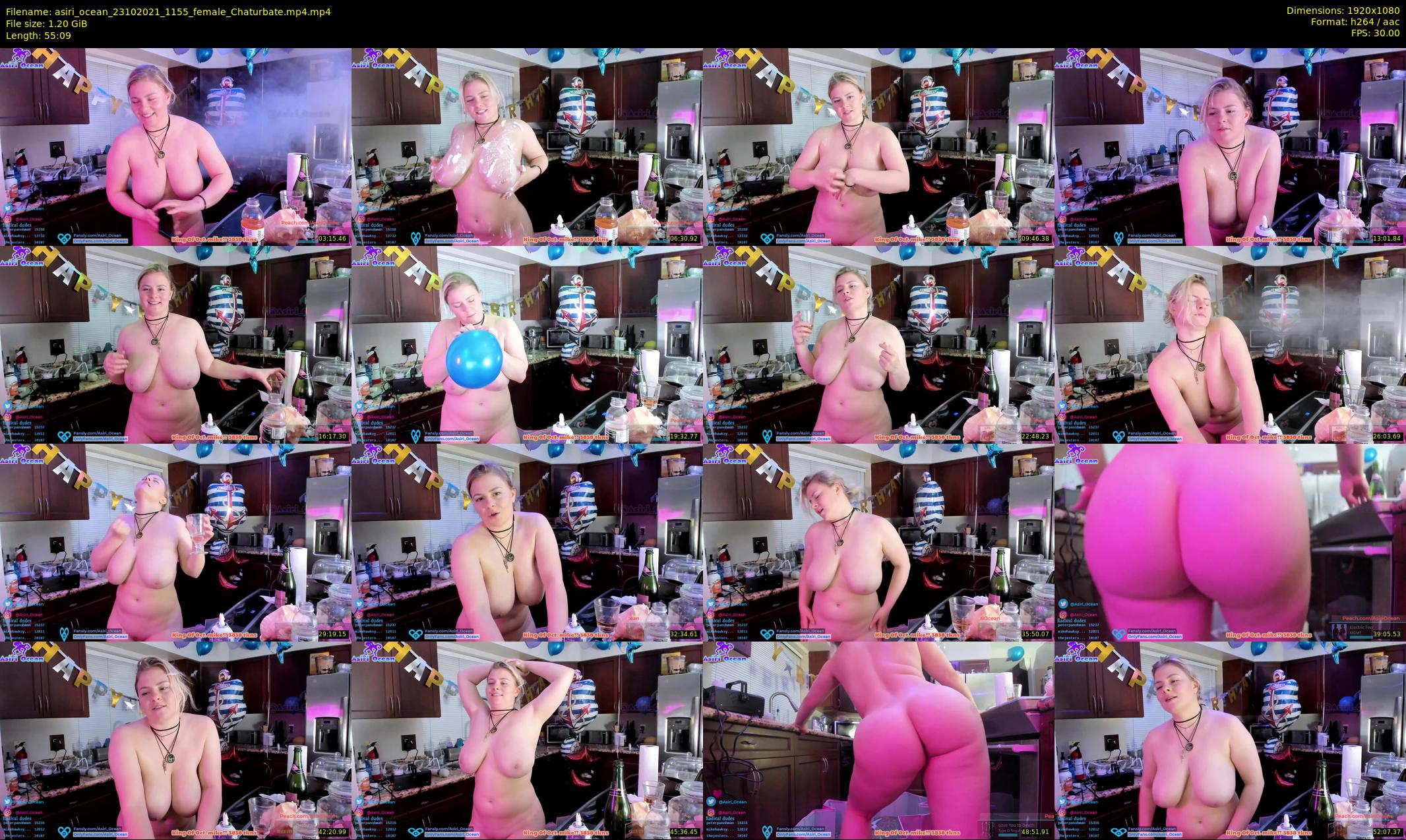 asiri_ocean — 56 minute Chaturbate female cam show recording, 1080p, Oct 23, 2021