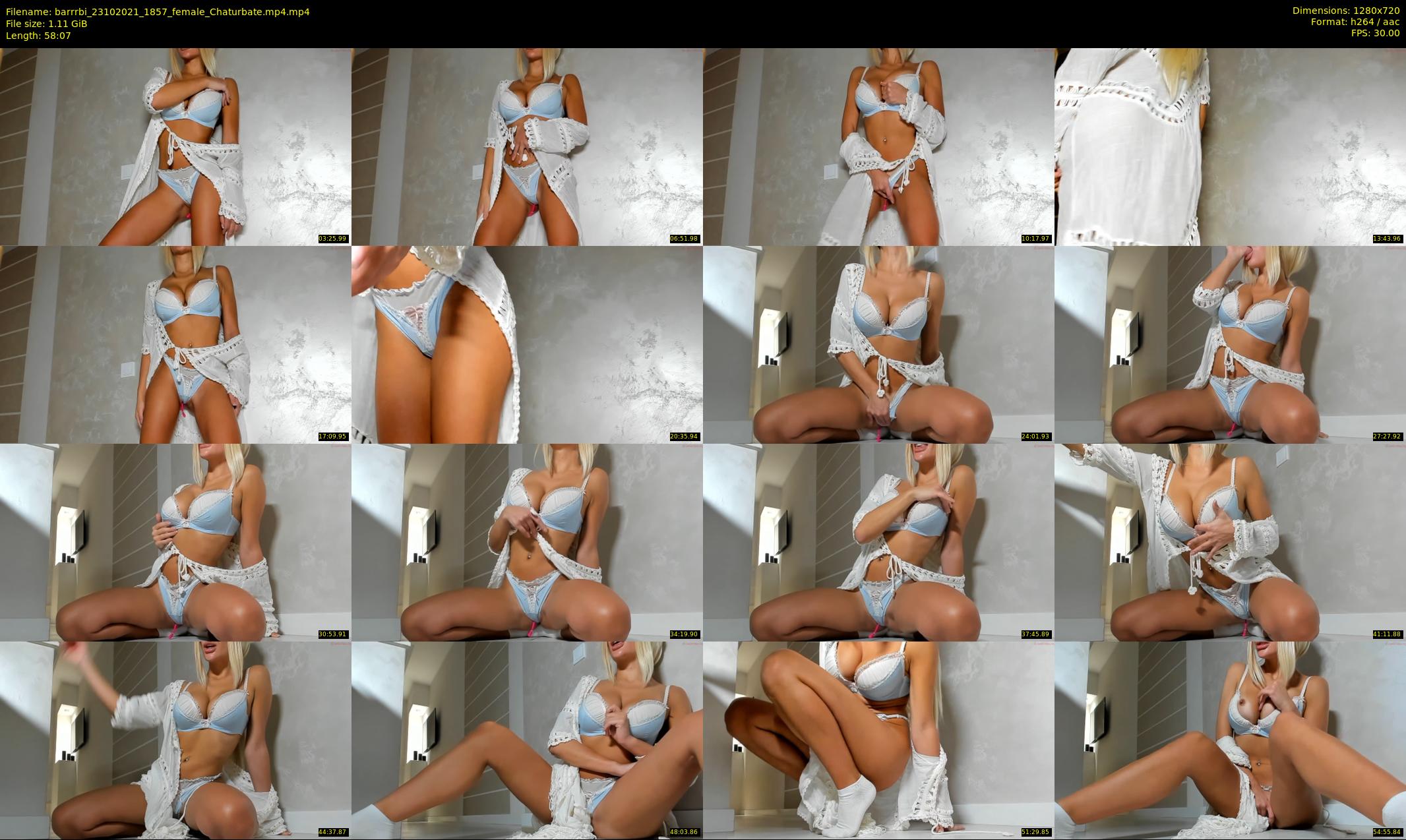 barrrbi — 59 minute Chaturbate female cam show recording, 720p, Oct 23, 2021