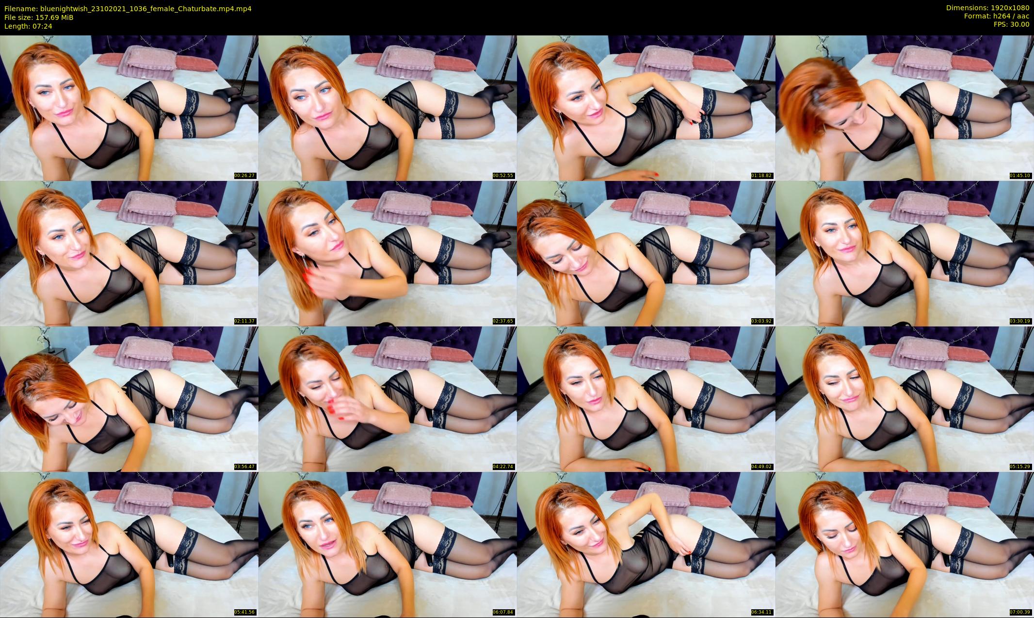 bluenightwish — 8 minute Chaturbate female cam show recording, 1080p, Oct 23, 2021