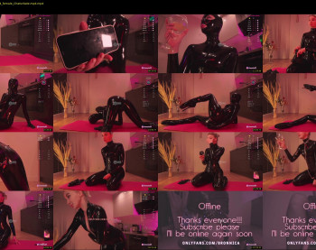 bronnica — 71 minute Chaturbate female cam show recording, 1080p, Oct 24, 2021