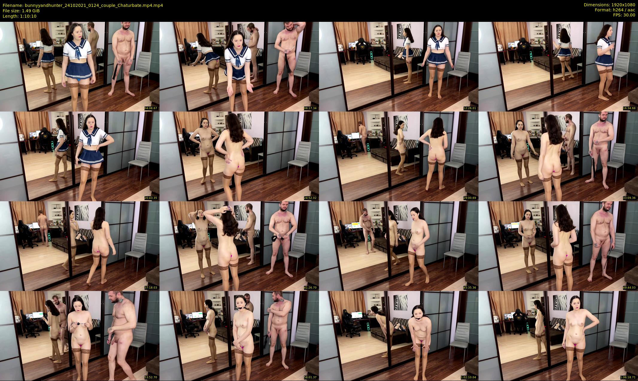 bunnyyandhunter — 71 minute Chaturbate couple cam show recording, 1080p, Oct 24, 2021