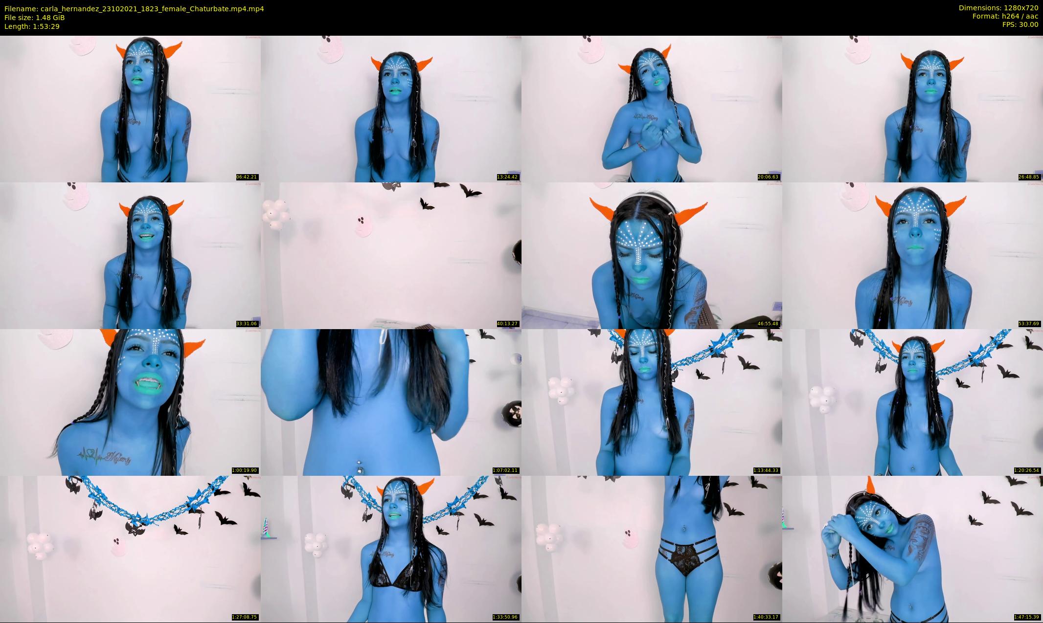 carla_hernandez — 114 minute Chaturbate female cam show recording, 720p, Oct 23, 2021