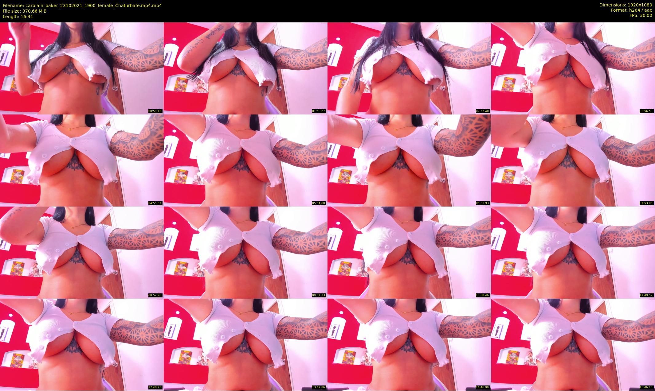 carolain_baker — 17 minute Chaturbate female cam show recording, 1080p, Oct 23, 2021