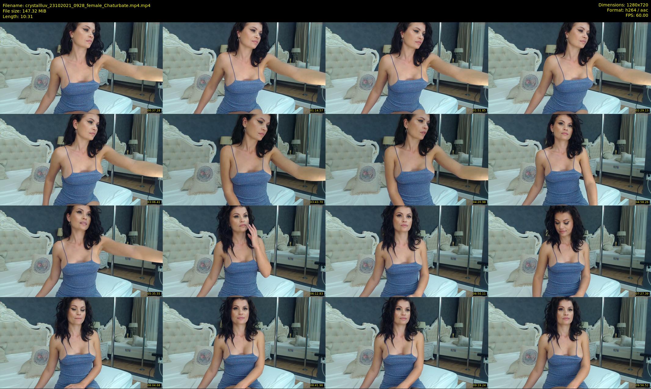 crystallluv — 11 minute Chaturbate female cam show recording, 720p, Oct 23, 2021