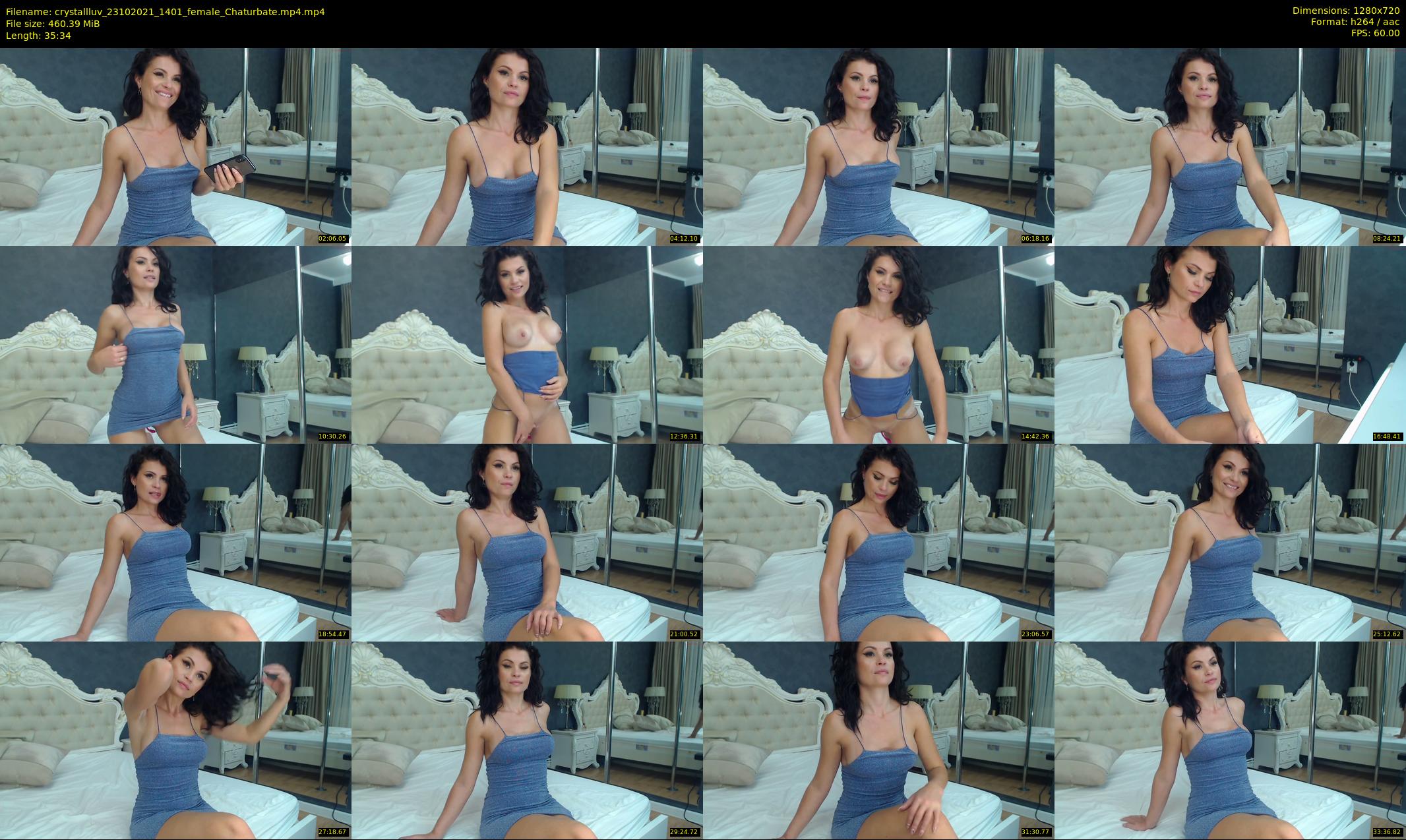 crystallluv — 36 minute Chaturbate female cam show recording, 720p, Oct 23, 2021