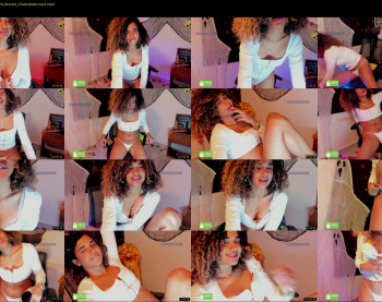 curlydoll1 — 70 minute Chaturbate female cam show recording, 720p, Oct 24, 2021