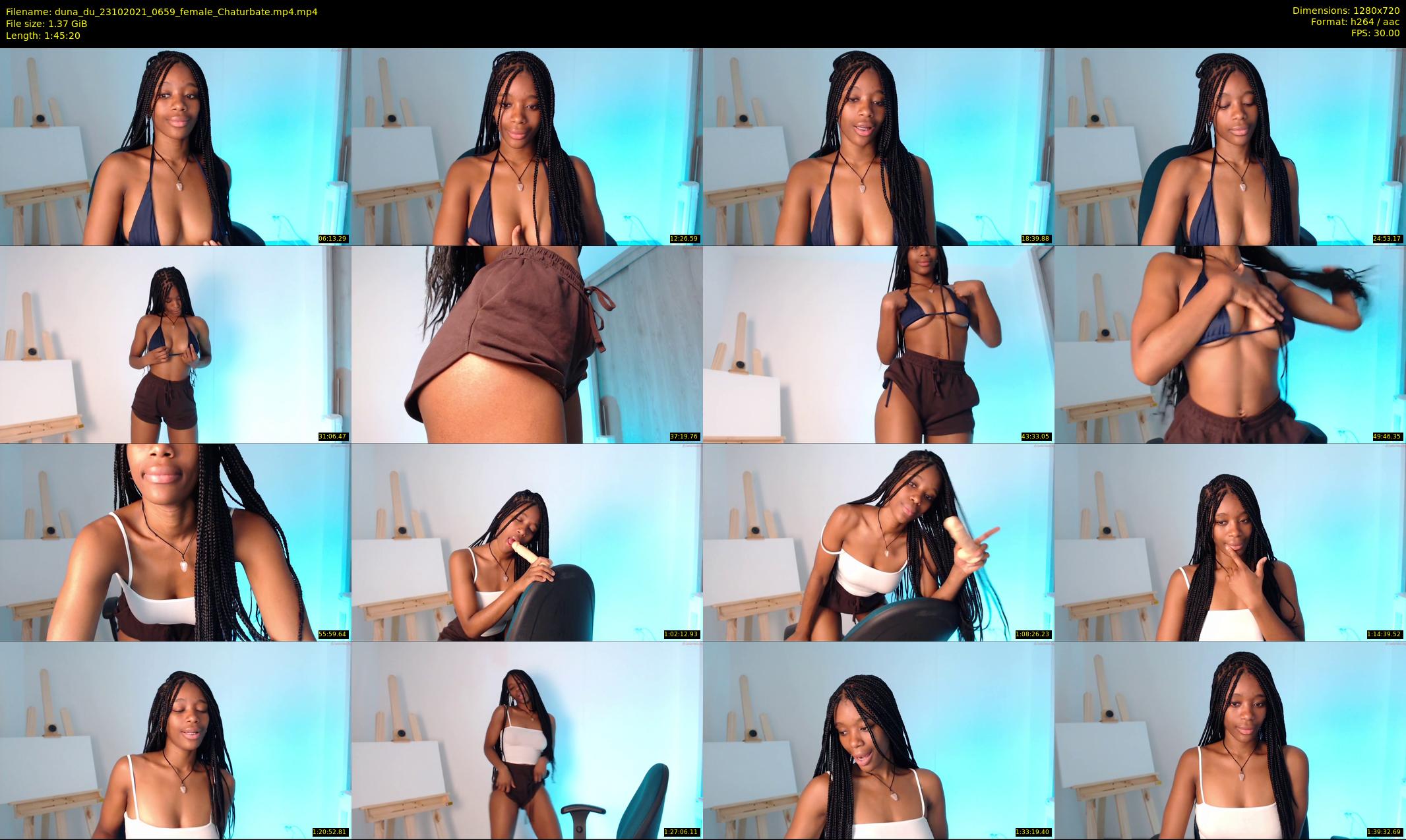 duna_du — 106 minute Chaturbate female cam show recording, 720p, Oct 23, 2021