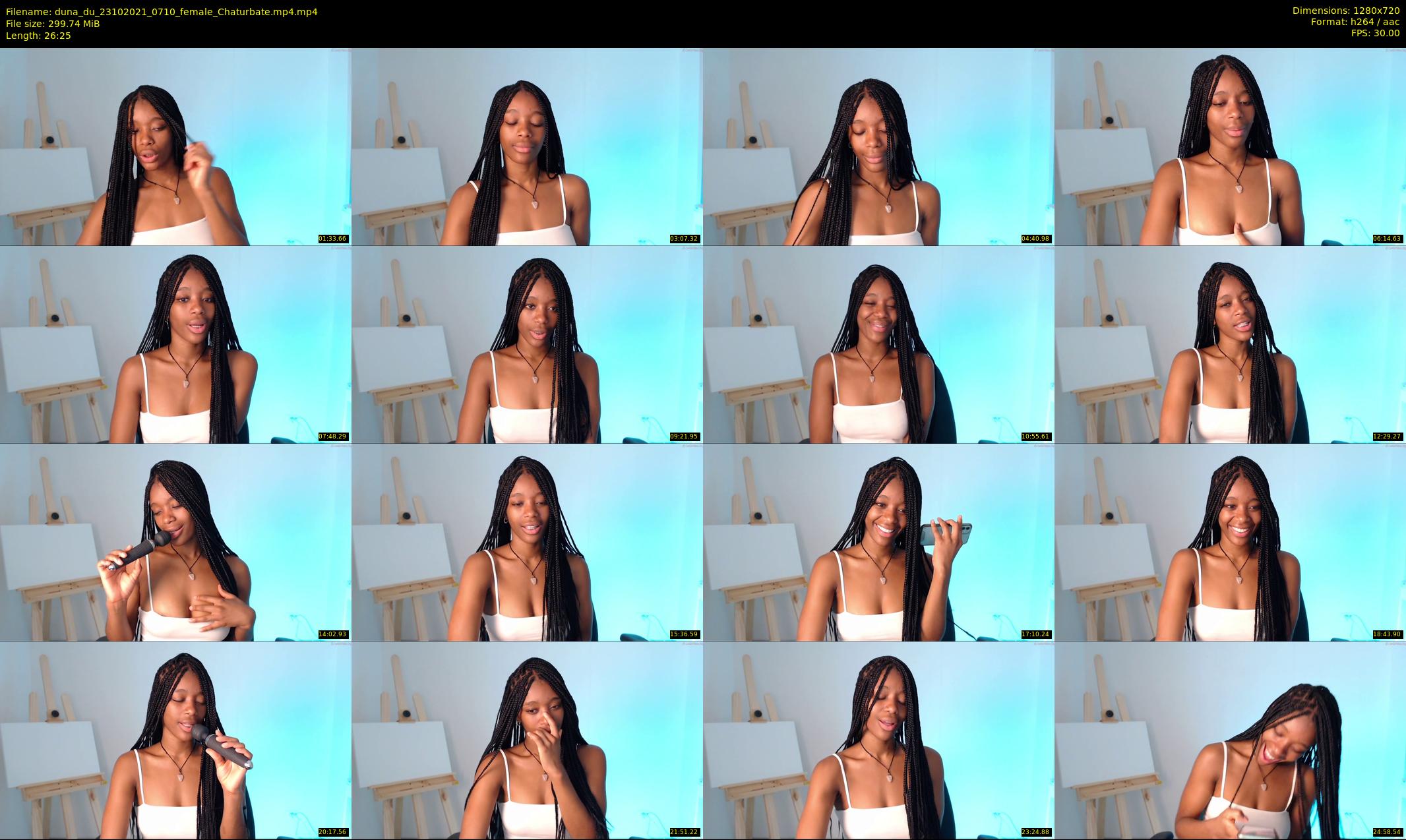 duna_du — 27 minute Chaturbate female cam show recording, 720p, Oct 23, 2021