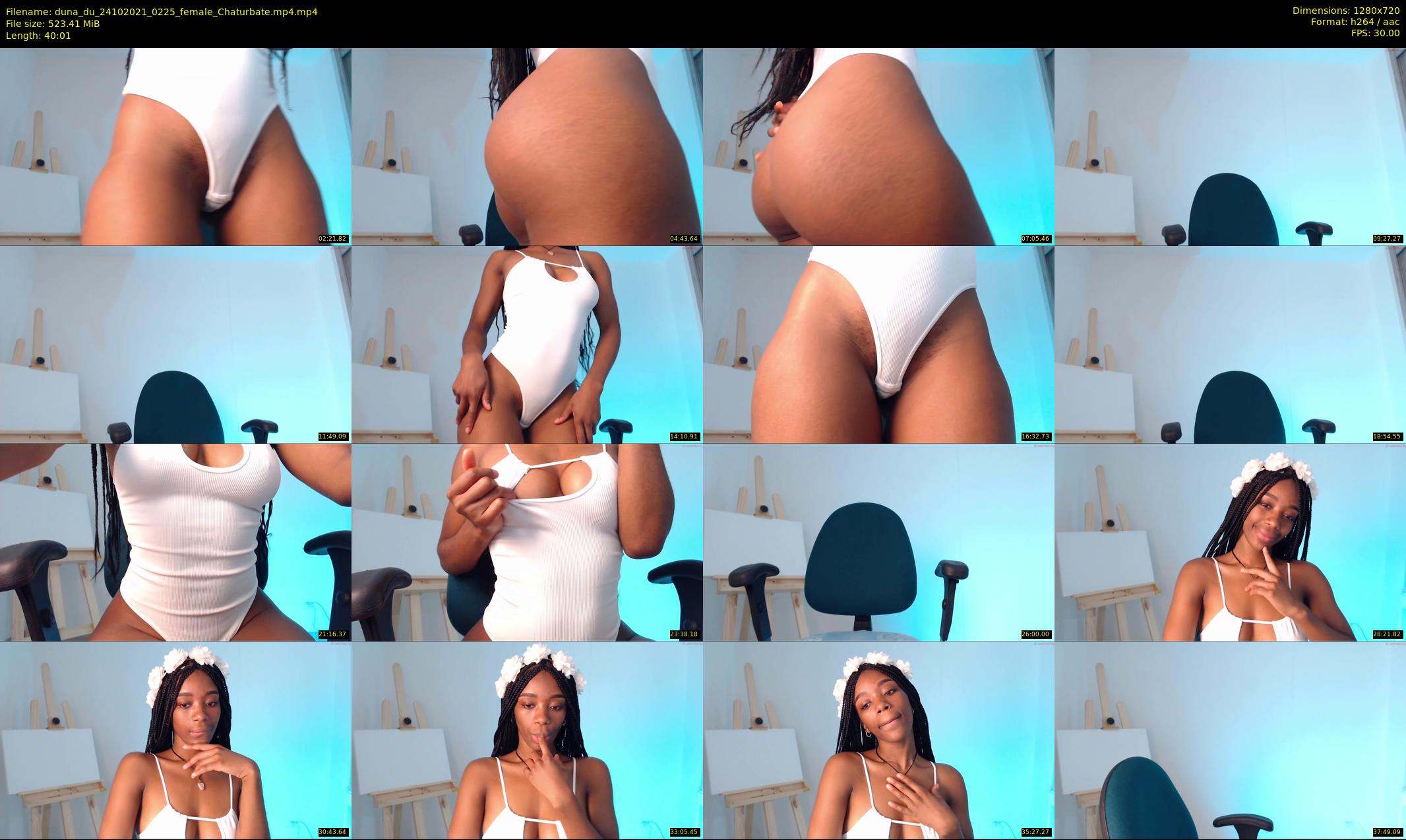 duna_du — 41 minute Chaturbate female cam show recording, 720p, Oct 24, 2021