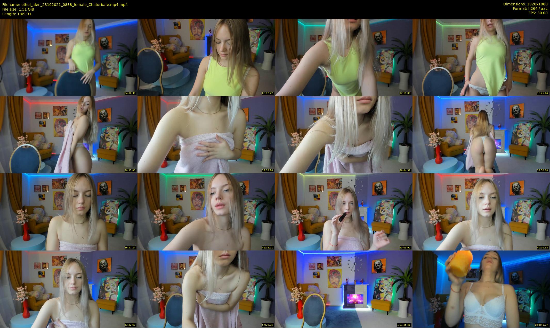 ethel_alen — 70 minute Chaturbate female cam show recording, 1080p, Oct 23, 2021