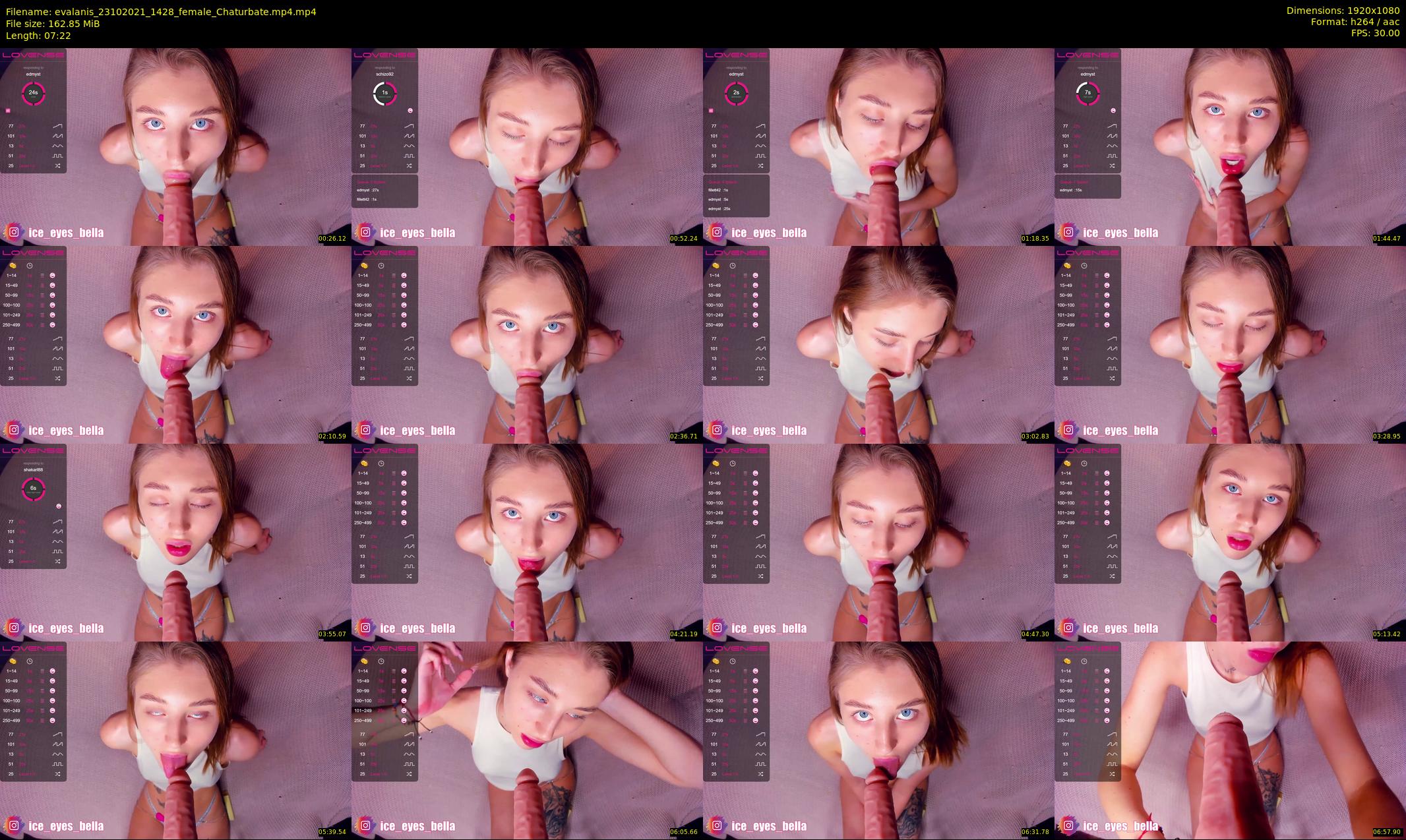 evalanis — 8 minute Chaturbate couple cam show recording, 1080p, Oct 23, 2021