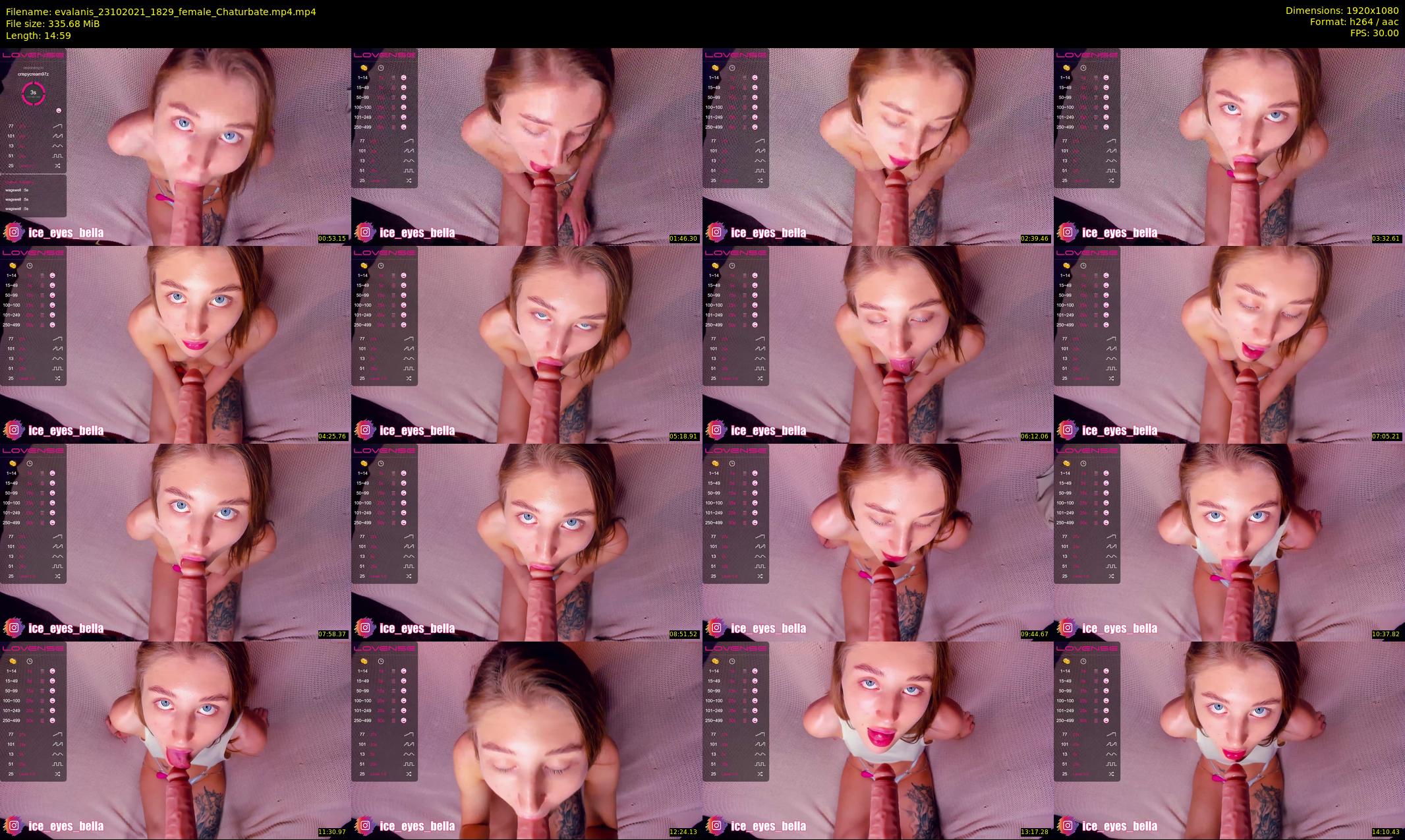 evalanis — 15 minute Chaturbate couple cam show recording, 1080p, Oct 23, 2021