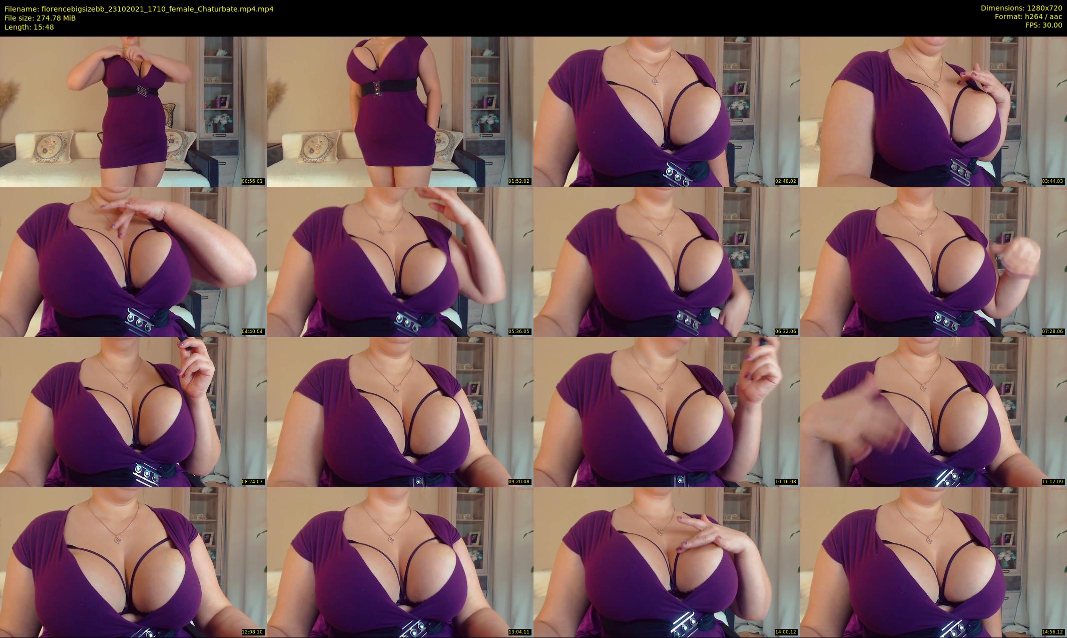 florencebigsizebb — 16 minute Chaturbate female cam show recording, 720p, Oct 23, 2021