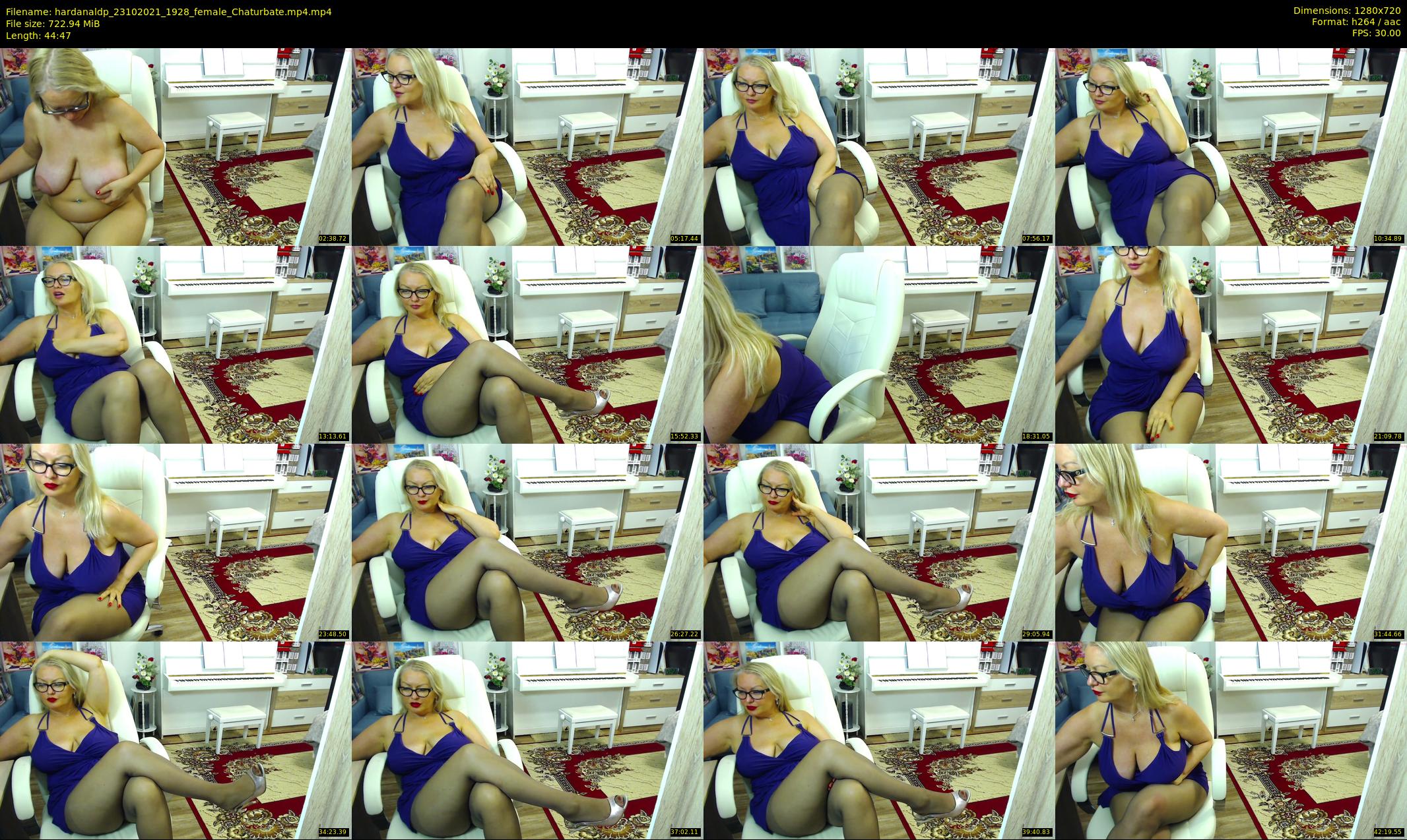 hardanaldp — 45 minute Chaturbate female cam show recording, 720p, Oct 23, 2021