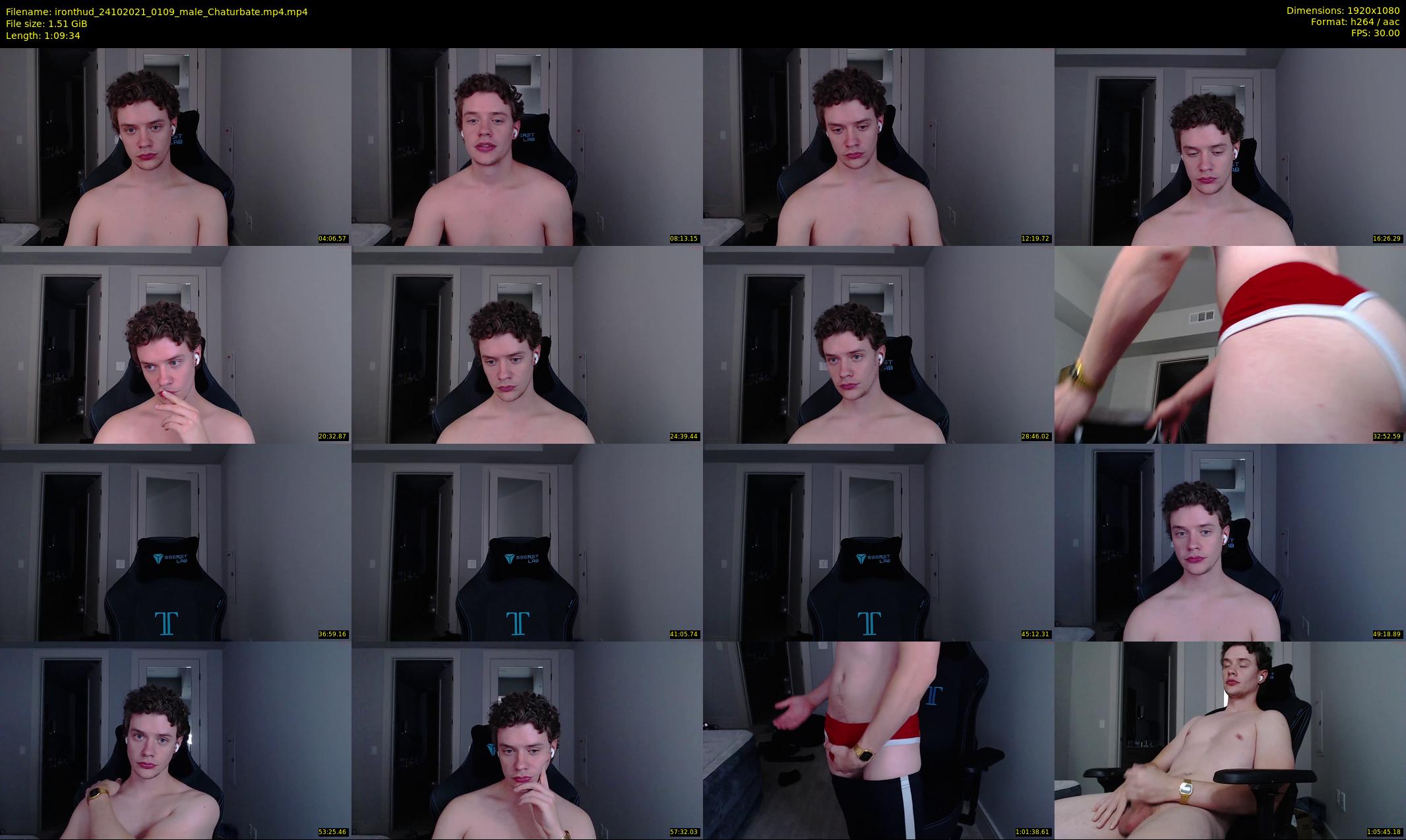 ironthud — 70 minute Chaturbate male cam show recording, 1080p, Oct 24, 2021