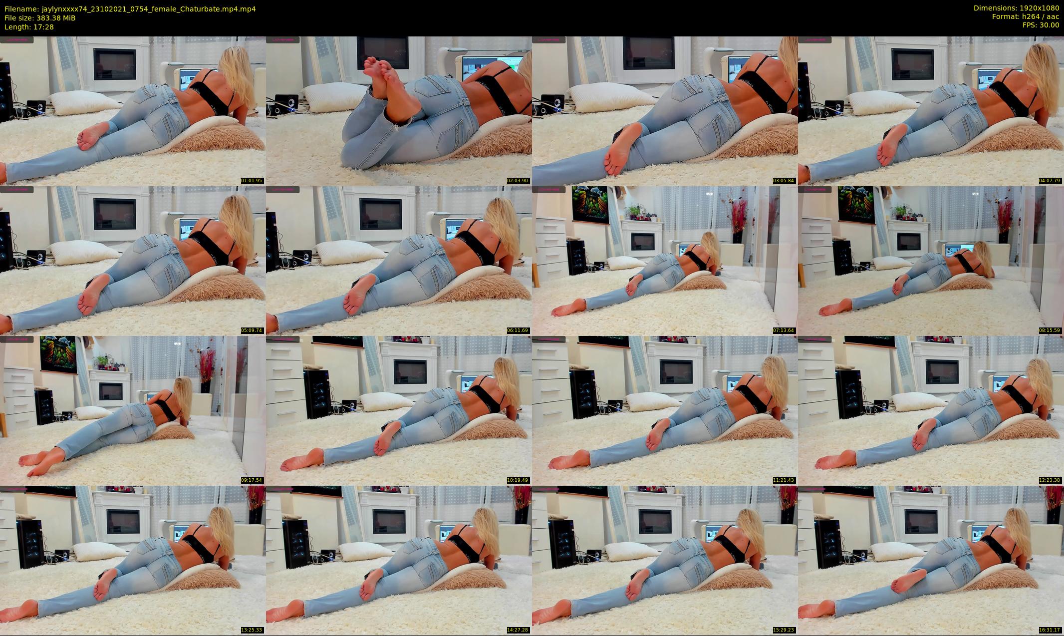jaylynxxxx74 — 18 minute Chaturbate female cam show recording, 1080p, Oct 23, 2021
