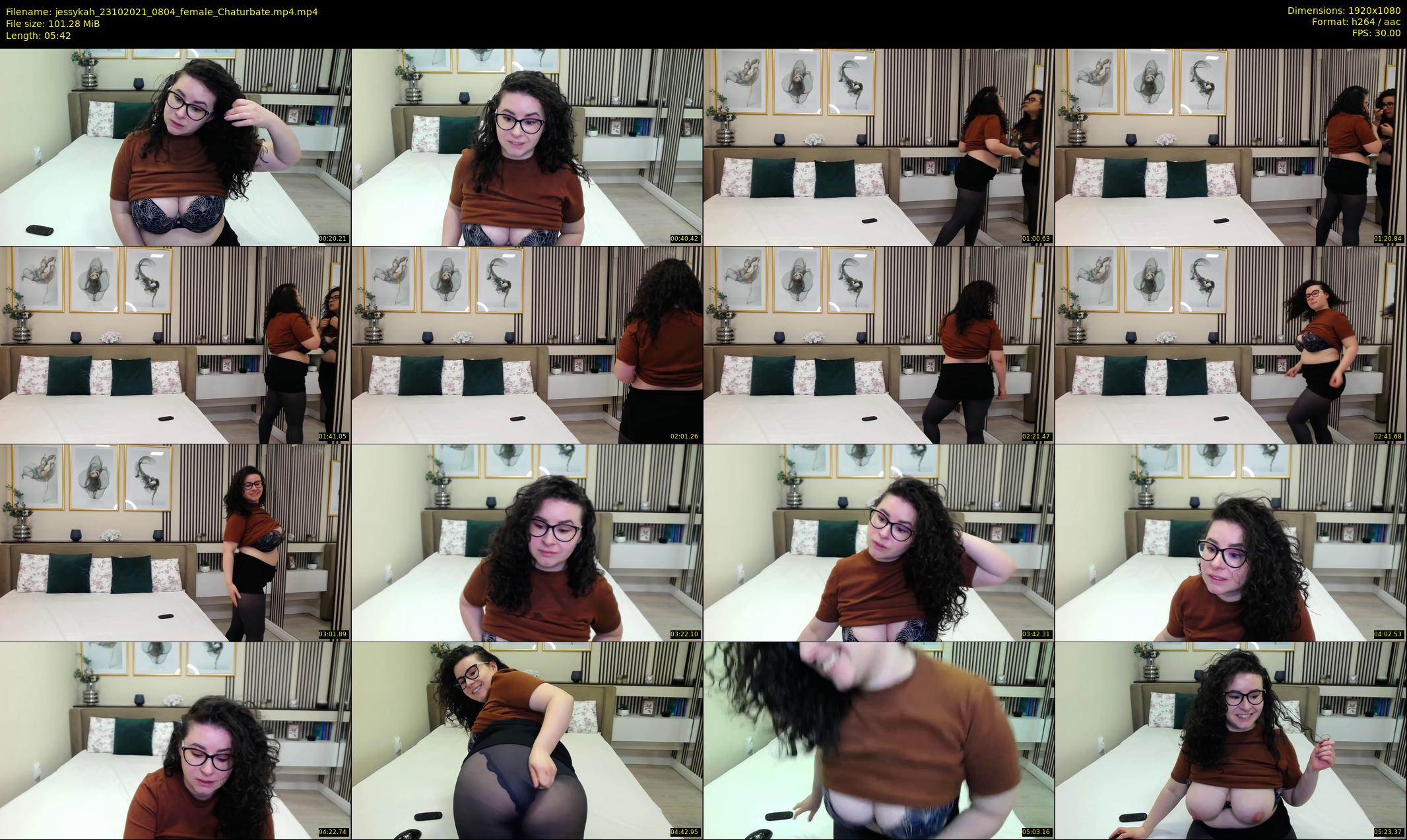 jessykah — 6 minute Chaturbate female cam show recording, 1080p, Oct 23, 2021