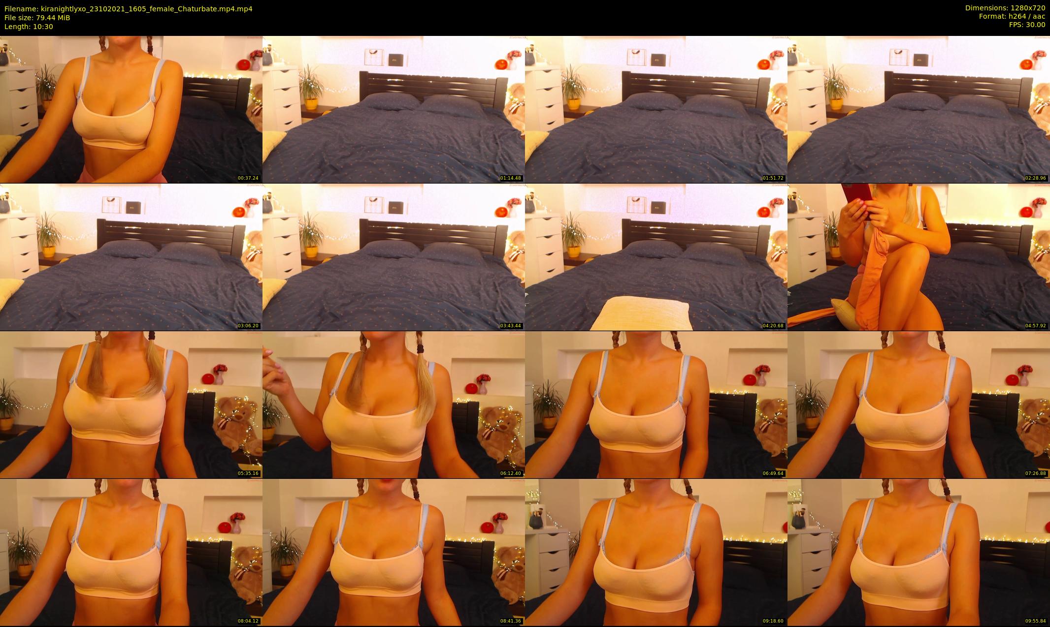 kiranightlyxo — 11 minute Chaturbate female cam show recording, 720p, Oct 23, 2021