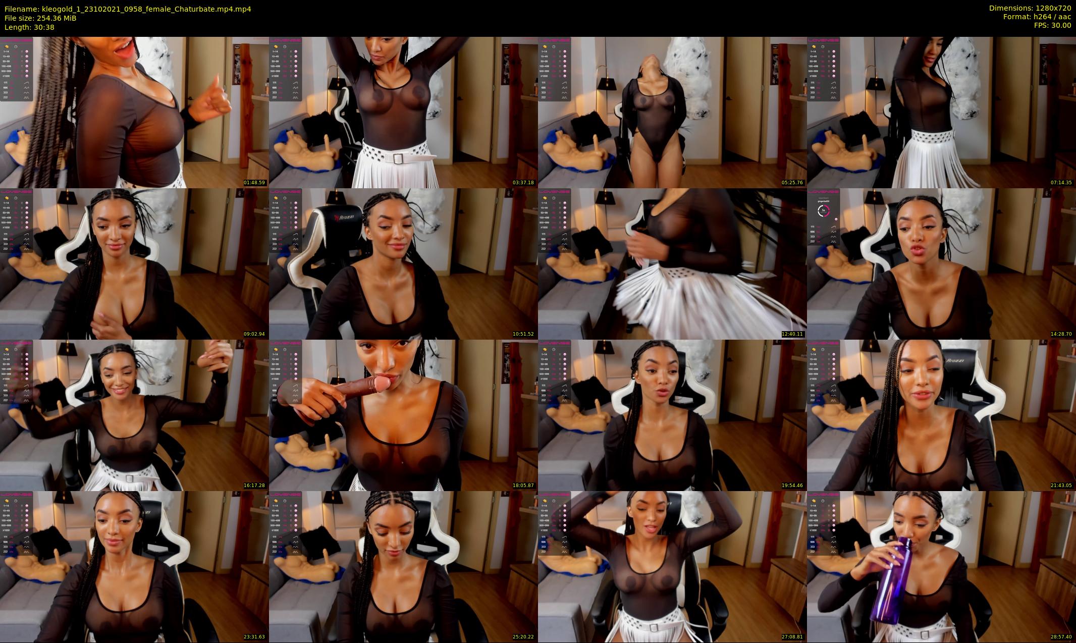 kleogold_1 — 31 minute Chaturbate female cam show recording, 720p, Oct 23, 2021
