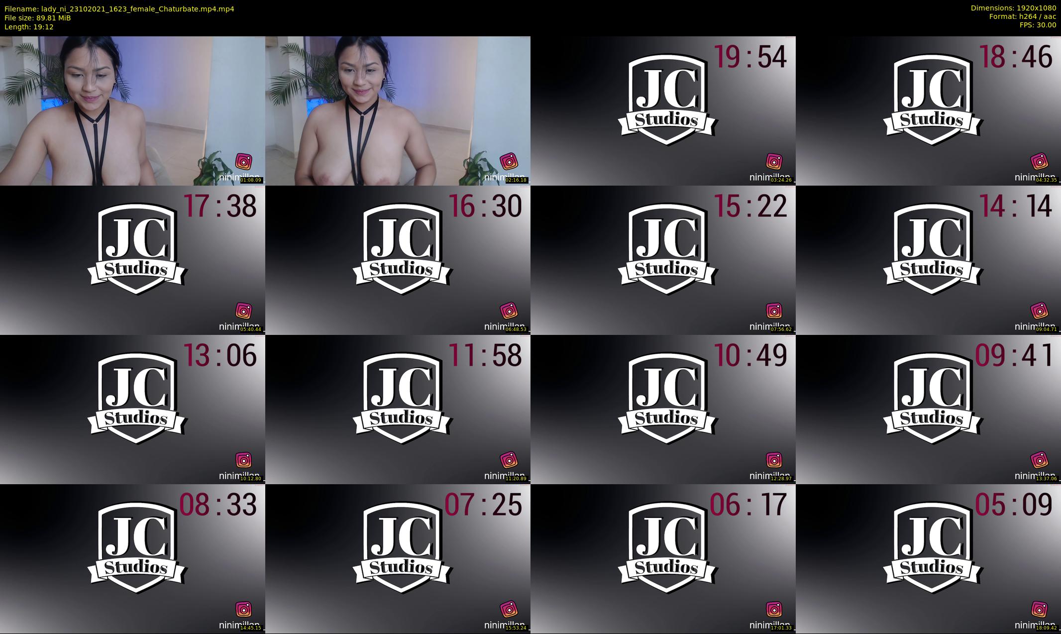 lady_ni — 20 minute Chaturbate female cam show recording, 1080p, Oct 23, 2021