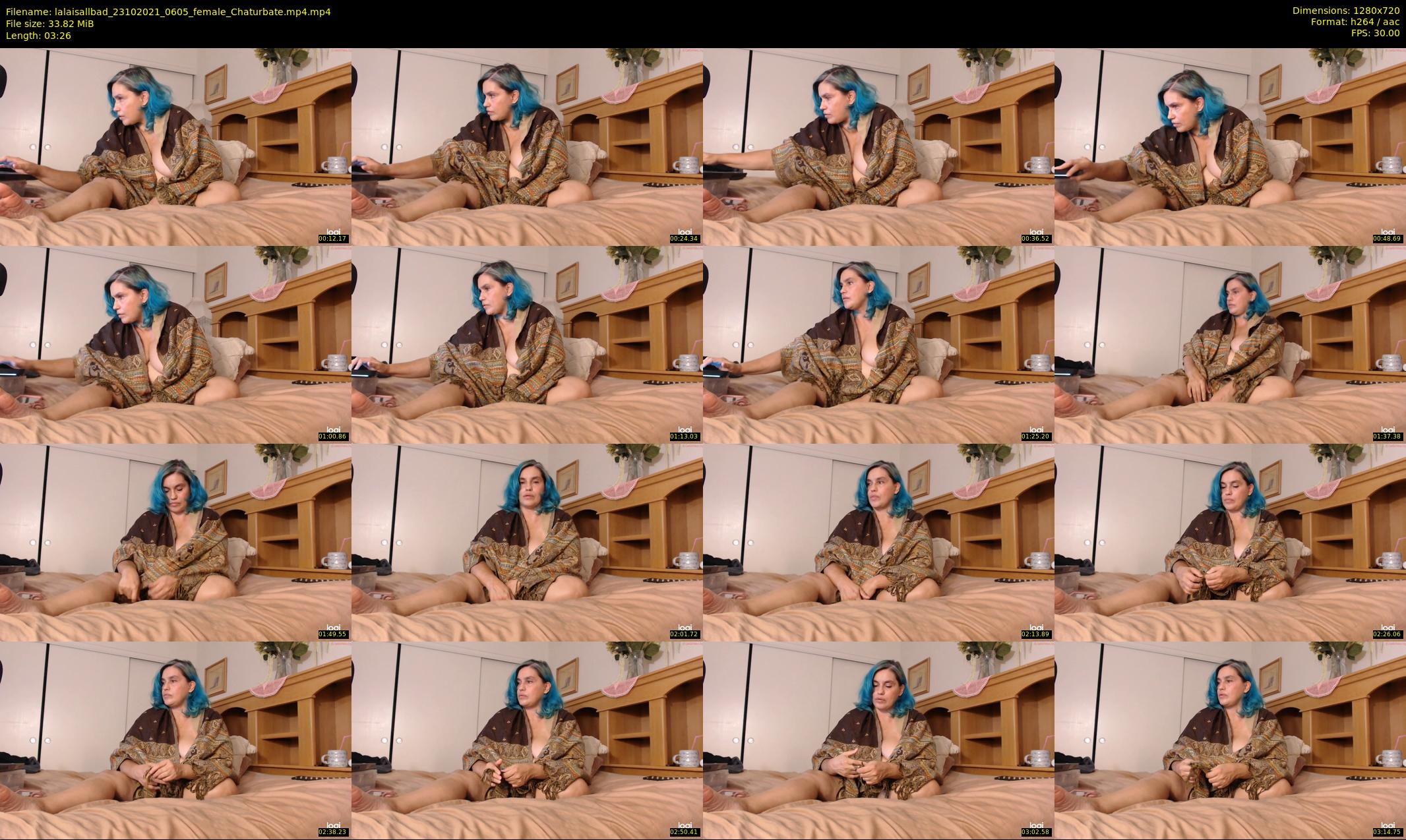 lalaisallbad — 4 minute Chaturbate female cam show recording, 720p, Oct 23, 2021