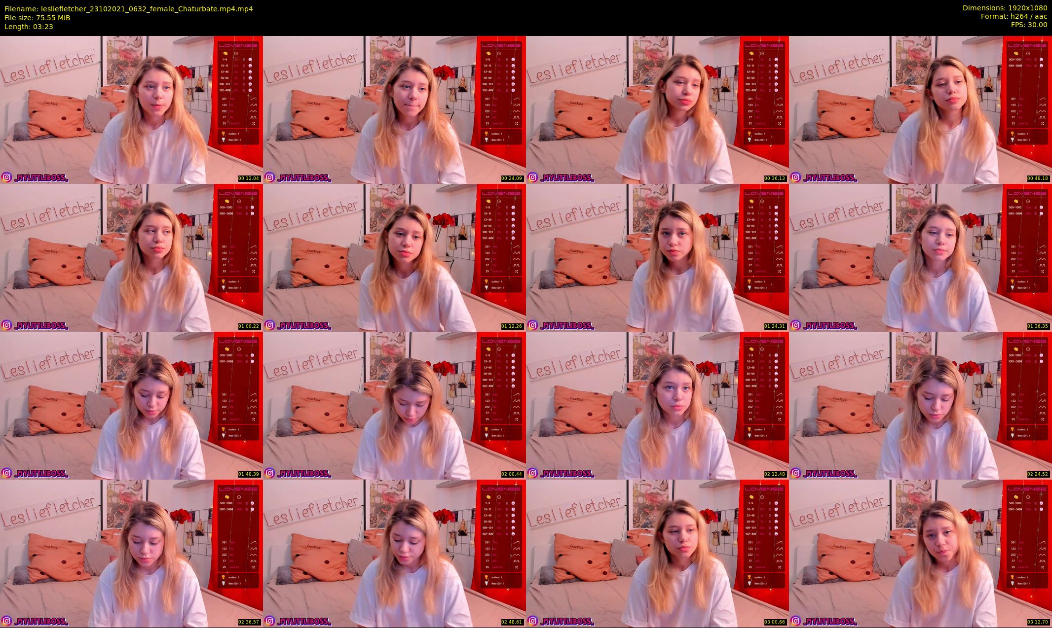 lesliefletcher — 4 minute Chaturbate couple cam show recording, 1080p, Oct 23, 2021