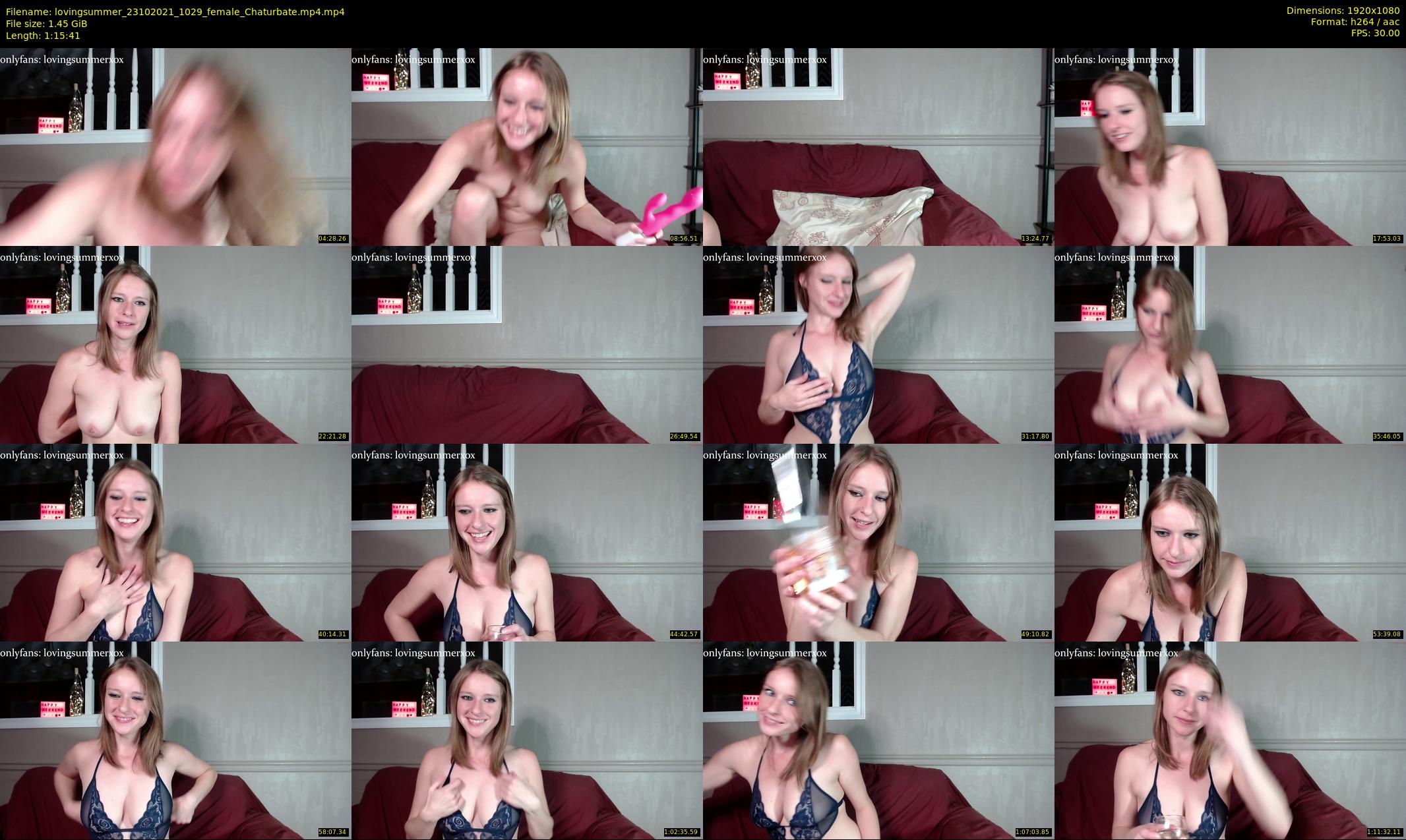 lovingsummer — 76 minute Chaturbate female cam show recording, 1080p, Oct 23, 2021