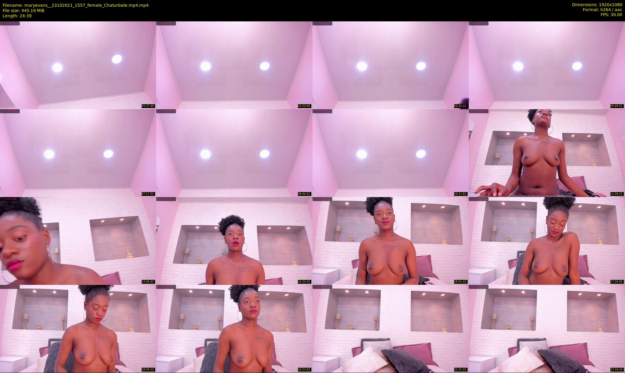 maryevans_ — 25 minute Chaturbate female cam show recording, 1080p, Oct 23, 2021