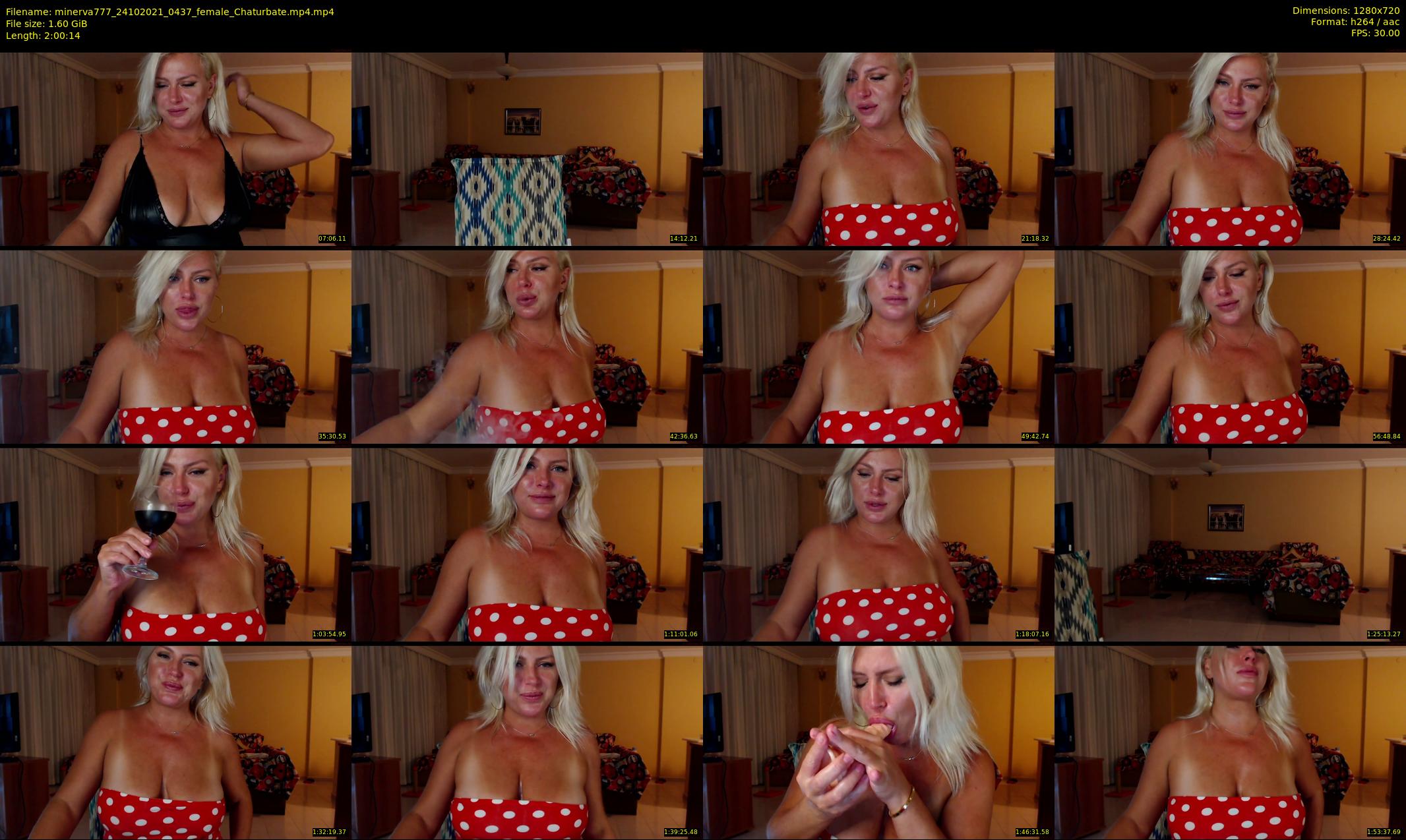 minerva777 — 121 minute Chaturbate female cam show recording, 720p, Oct 24, 2021