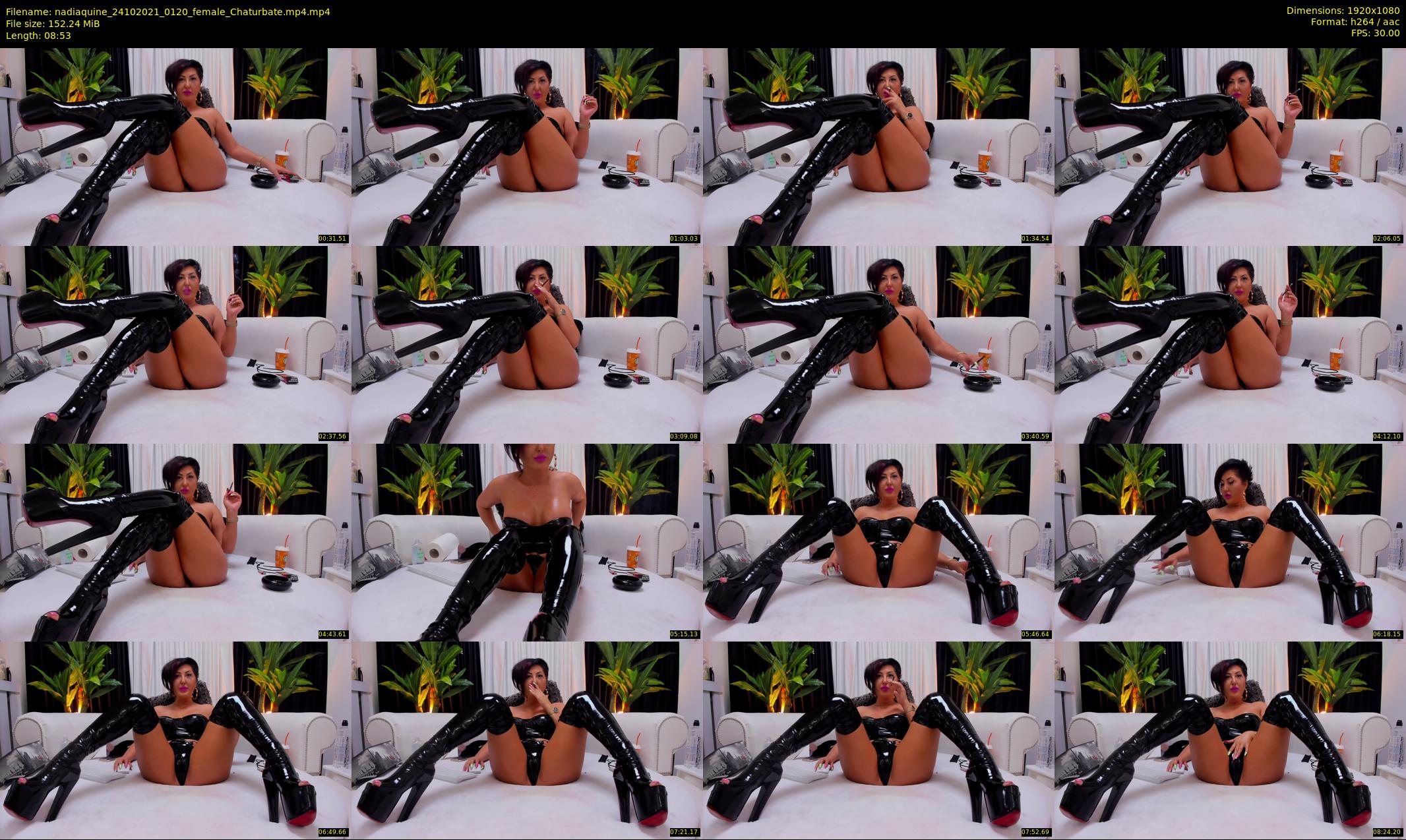 nadiaquine — 9 minute Chaturbate female cam show recording, 1080p, Oct 24, 2021