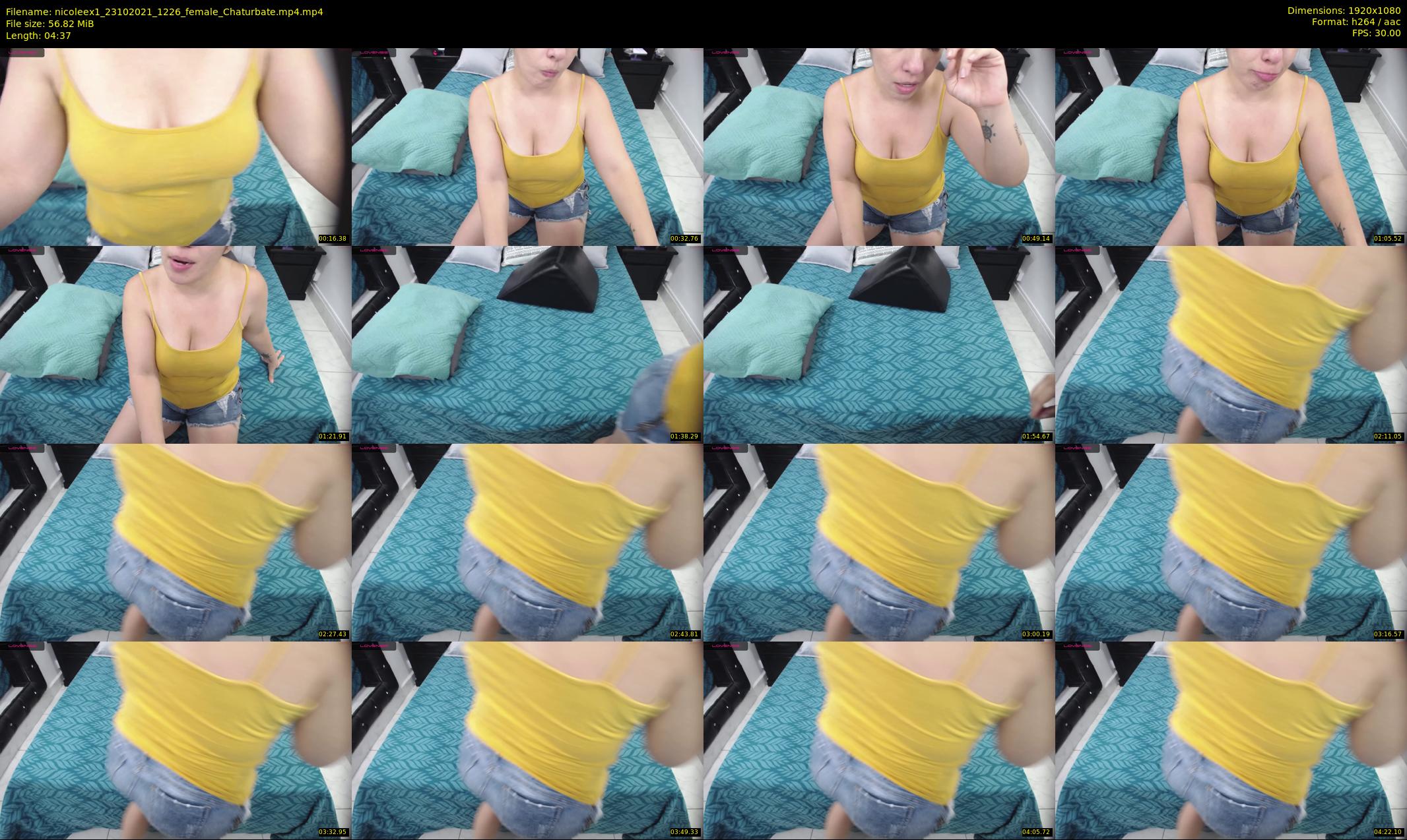 nicoleex1 — 5 minute Chaturbate female cam show recording, 1080p, Oct 23, 2021