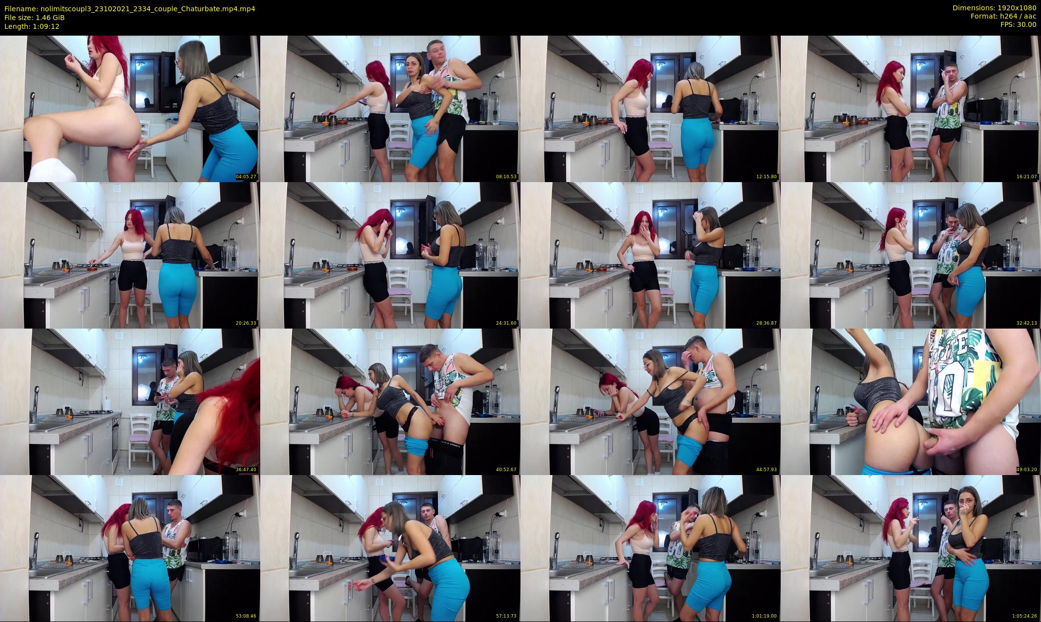 nolimitscoupl3 — 70 minute Chaturbate couple cam show recording, 1080p, Oct 23, 2021