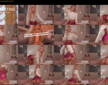 ocicat — 64 minute Chaturbate female cam show recording, 720p, Oct 24, 2021