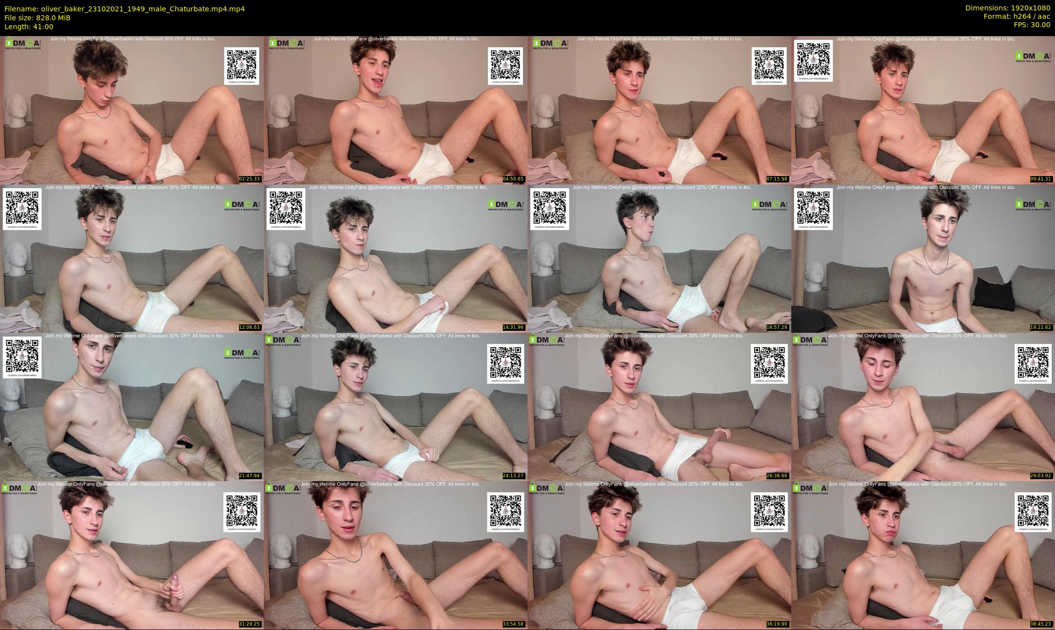 oliver_baker — 41 minute Chaturbate male cam show recording, 1080p, Oct 23, 2021