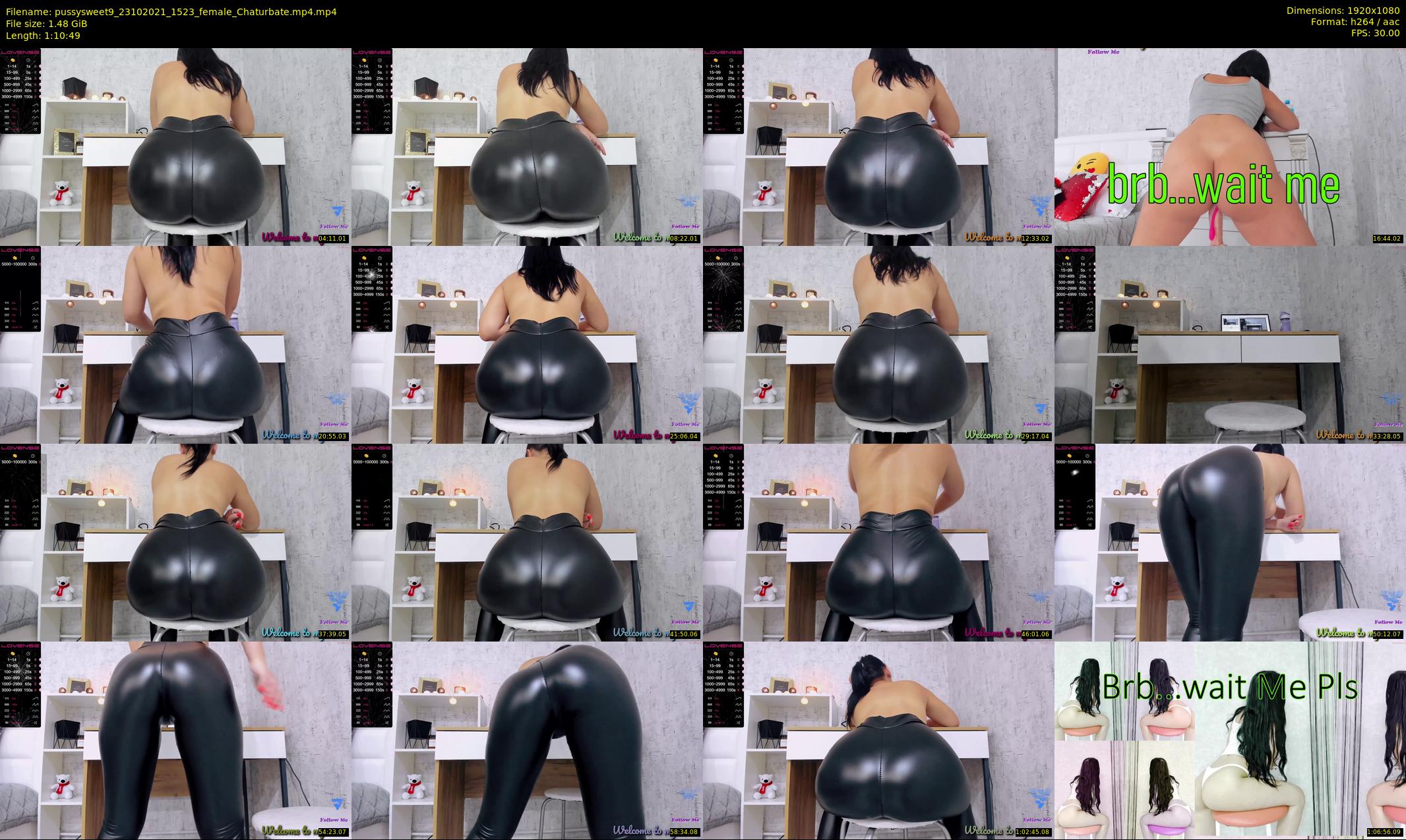 pussysweet9 — 71 minute Chaturbate female cam show recording, 1080p, Oct 23, 2021