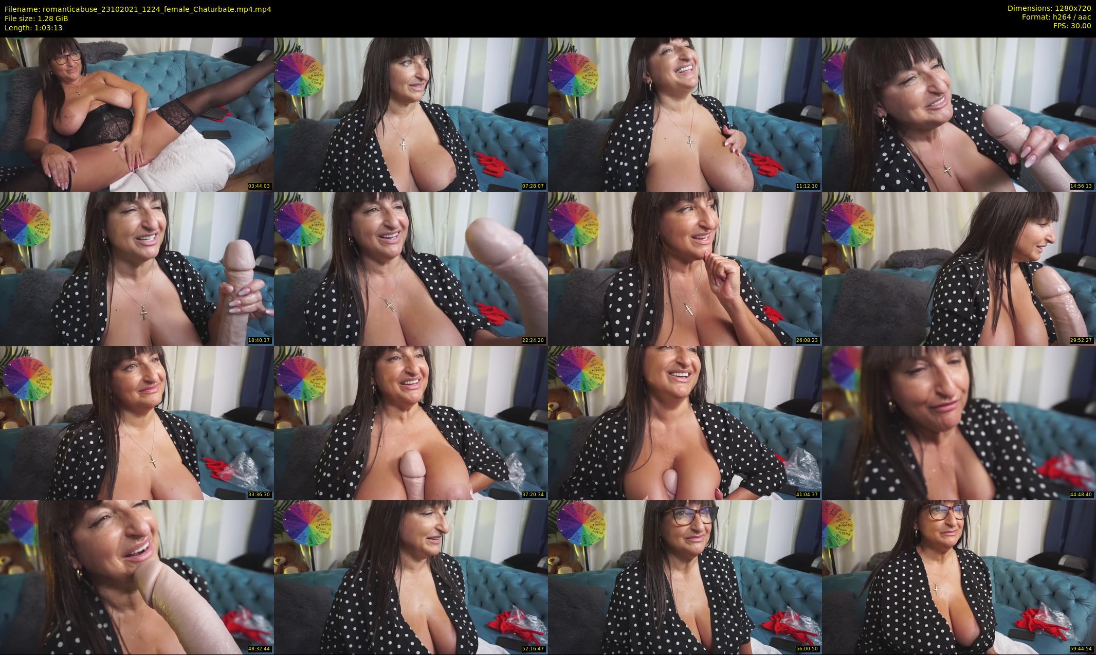 romanticabuse — 64 minute Chaturbate female cam show recording, 720p, Oct 23, 2021