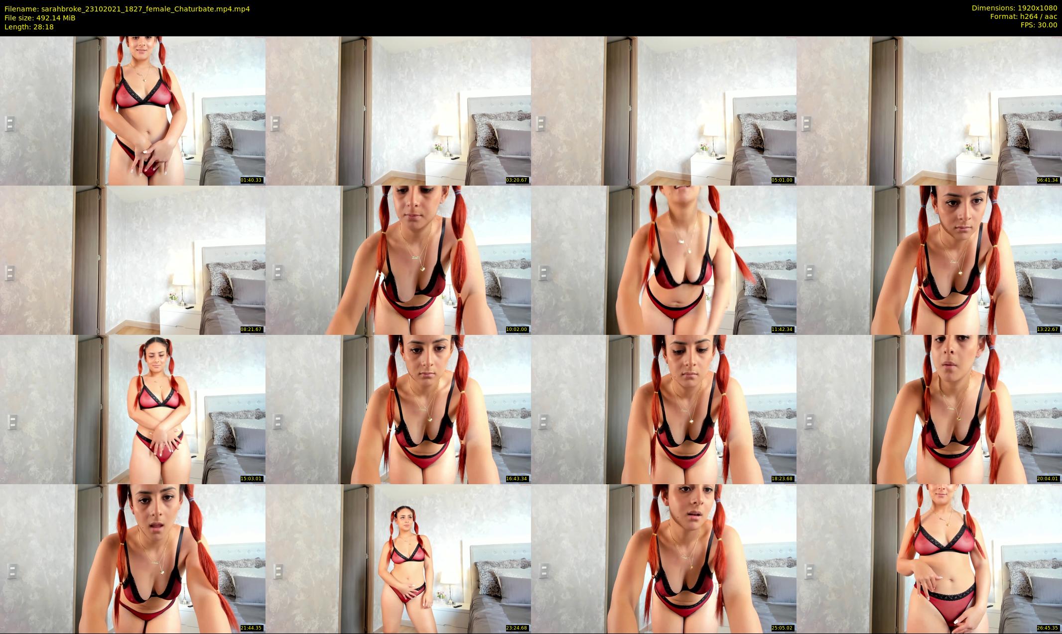 sarahbroke — 29 minute Chaturbate female cam show recording, 1080p, Oct 23, 2021