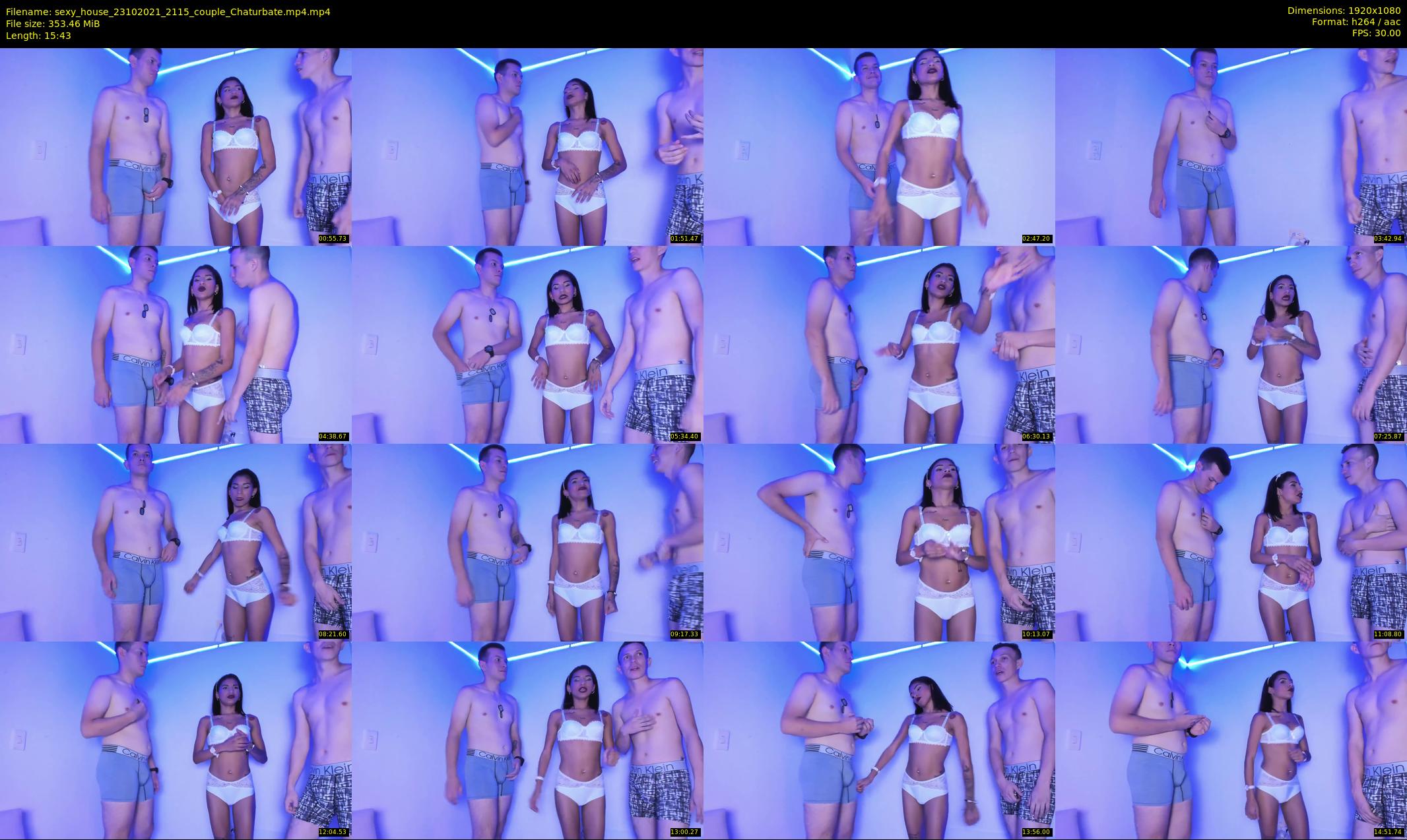 sexy_house — 16 minute Chaturbate couple cam show recording, 1080p, Oct 23, 2021