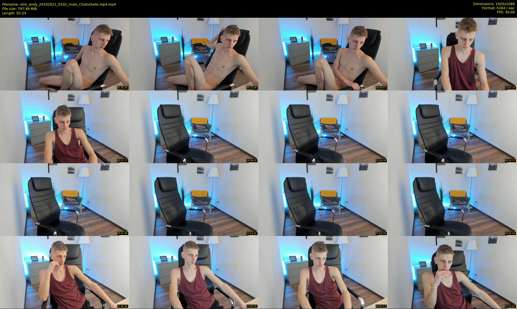 slim_andy — 56 minute Chaturbate male cam show recording, 1080p, Oct 24, 2021