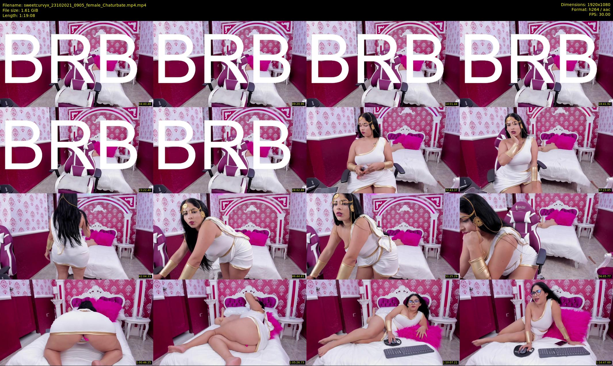 sweetcurvyx — 80 minute Chaturbate couple cam show recording, 1080p, Oct 23, 2021