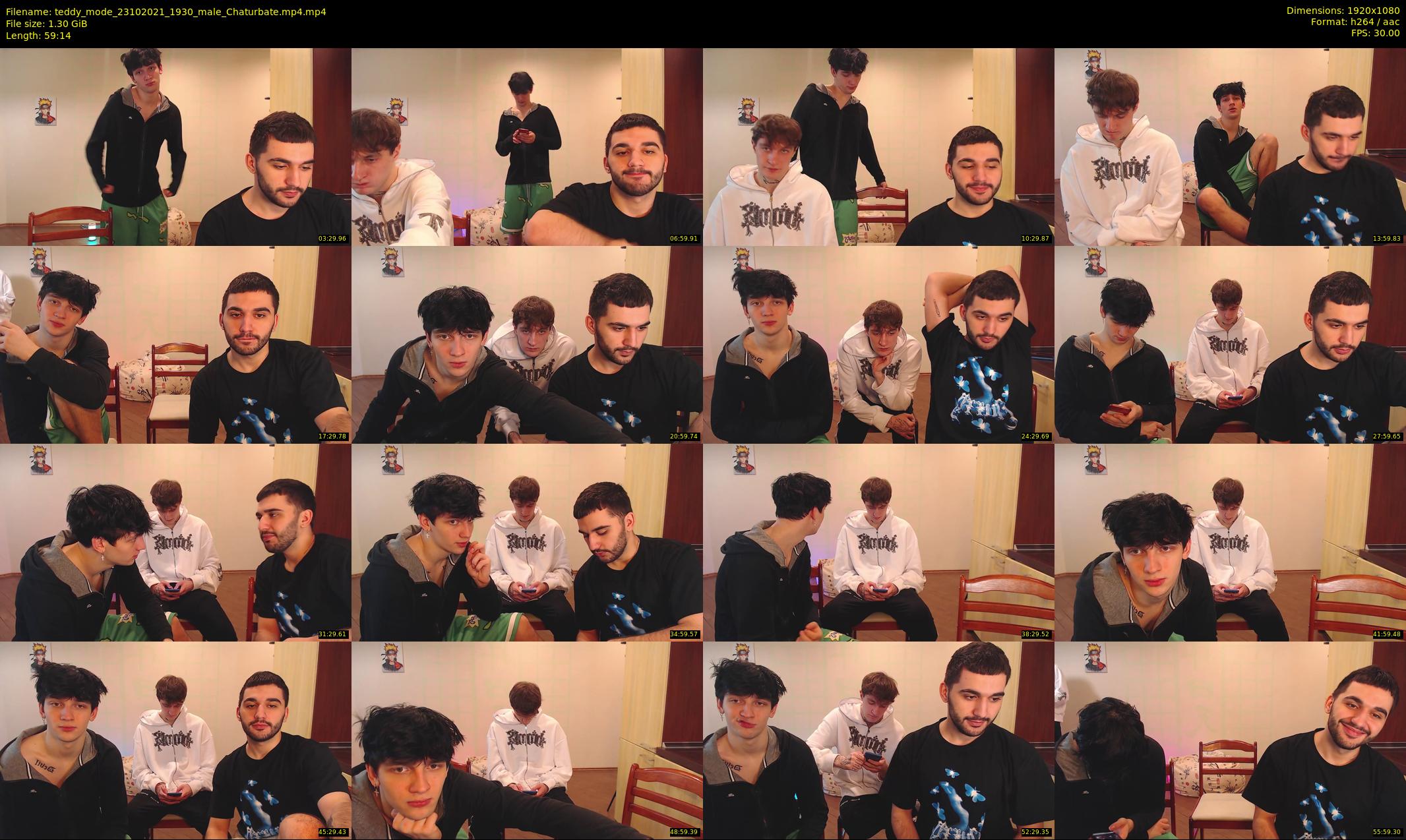 teddy_mode — 60 minute Chaturbate couple cam show recording, 1080p, Oct 23, 2021