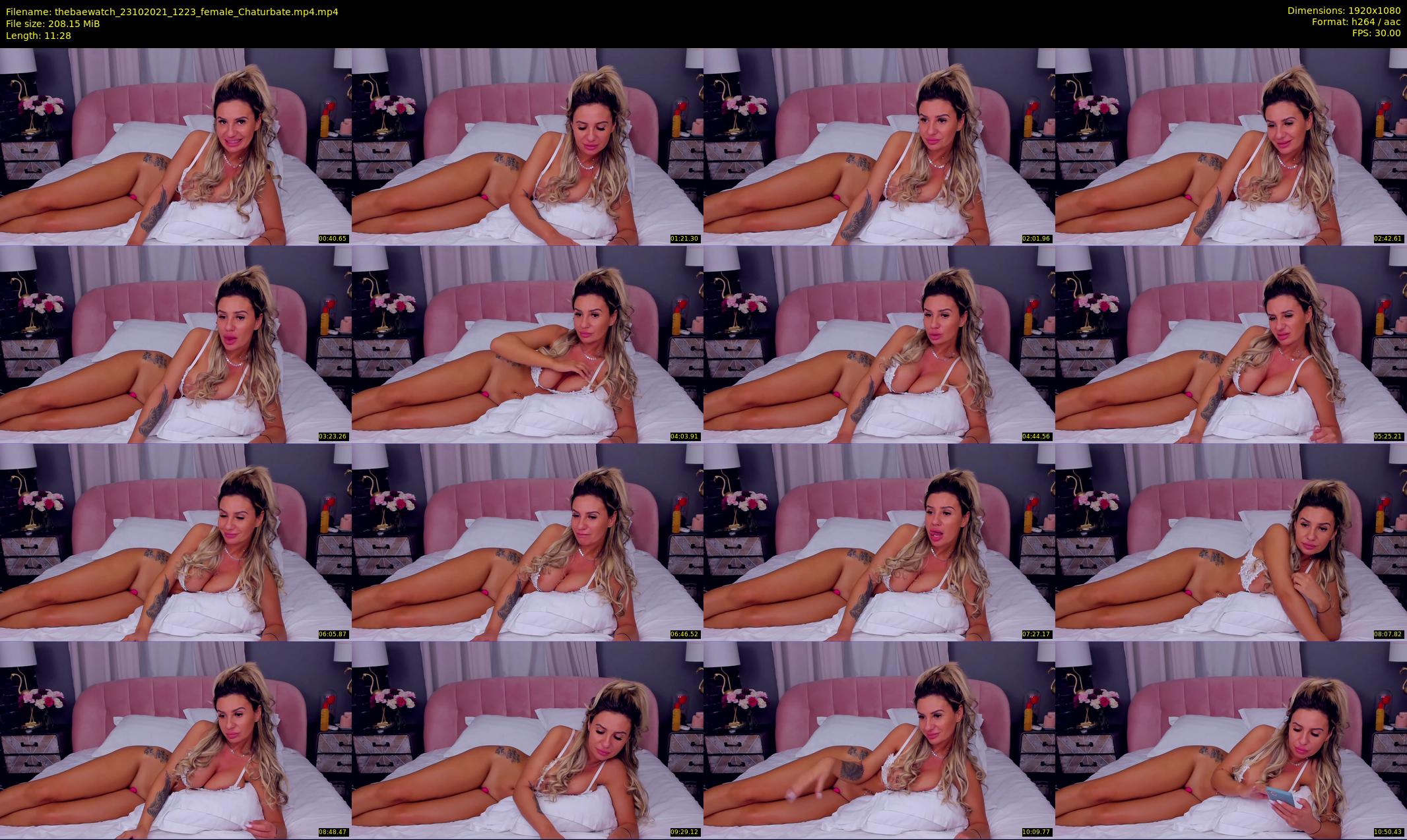 thebaewatch — 12 minute Chaturbate female cam show recording, 1080p, Oct 23, 2021