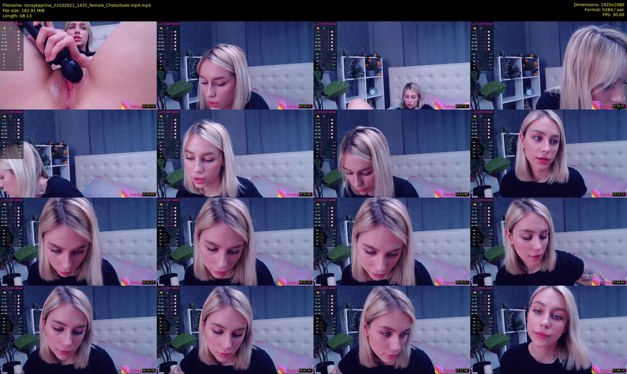 tonsykaprina — 9 minute Chaturbate couple cam show recording, 1080p, Oct 23, 2021