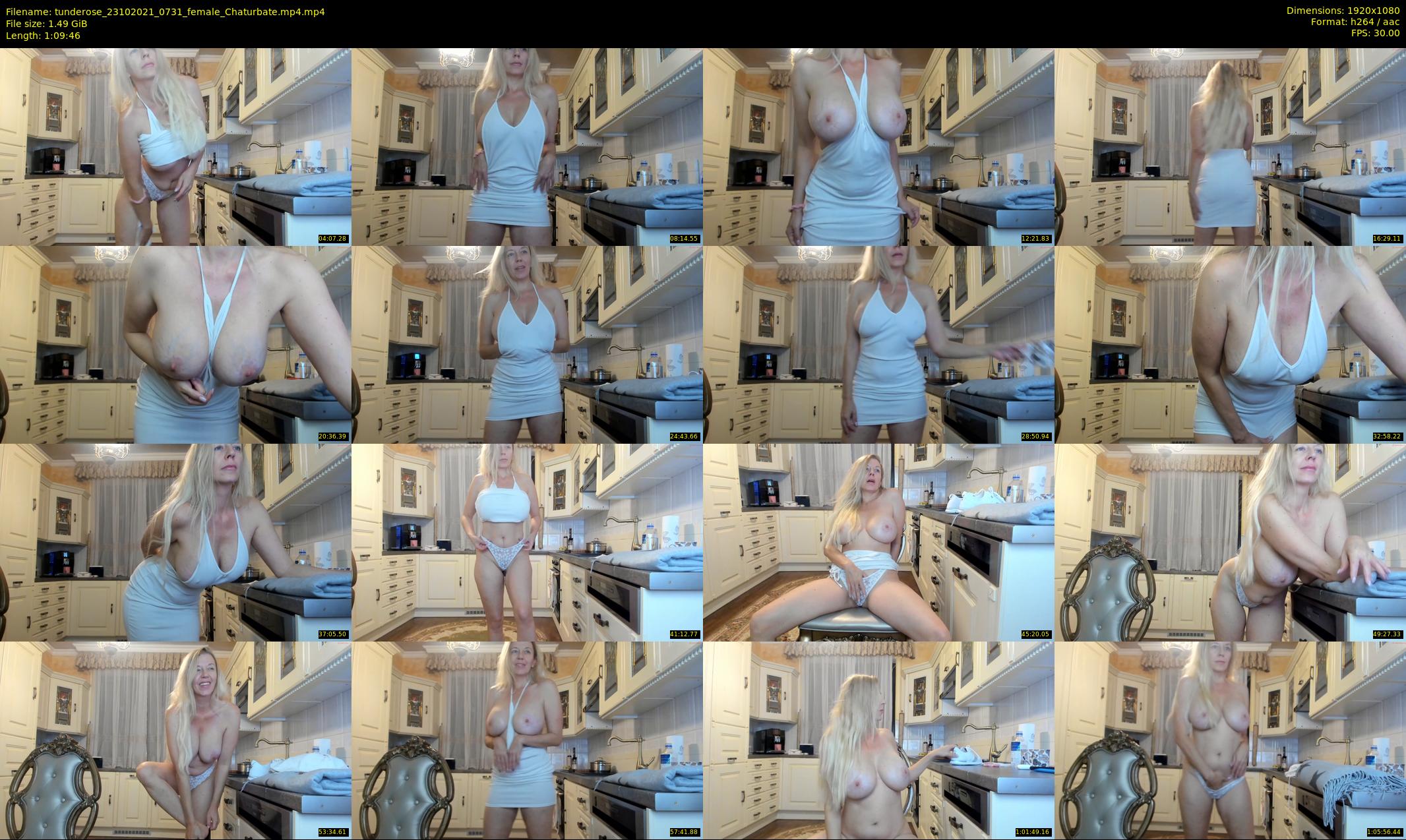 tunderose — 70 minute Chaturbate female cam show recording, 1080p, Oct 23, 2021