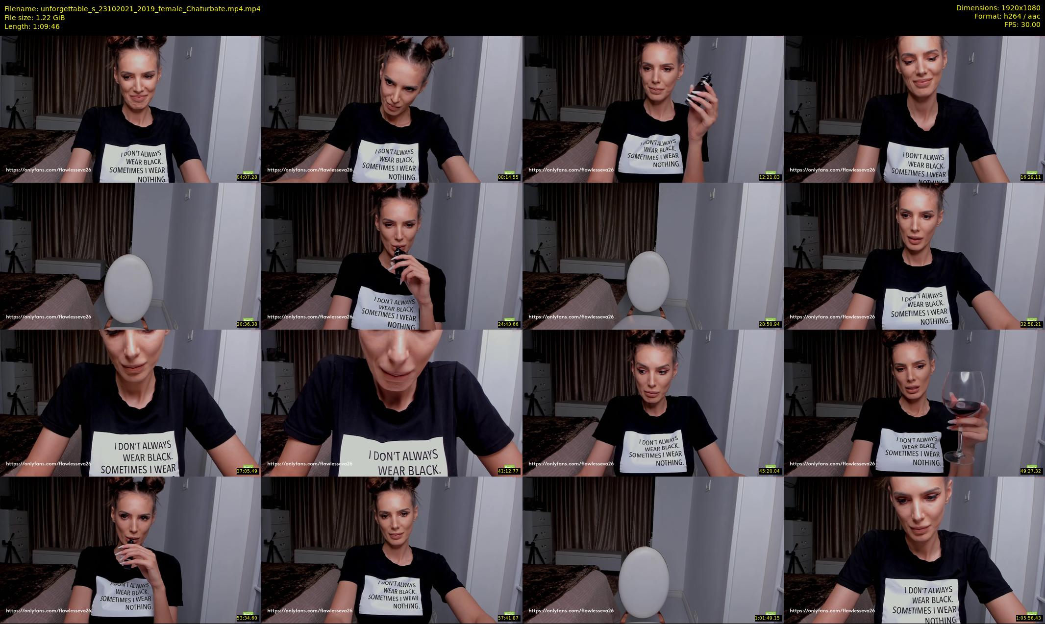 unforgettable_s — 70 minute Chaturbate female cam show recording, 1080p, Oct 23, 2021