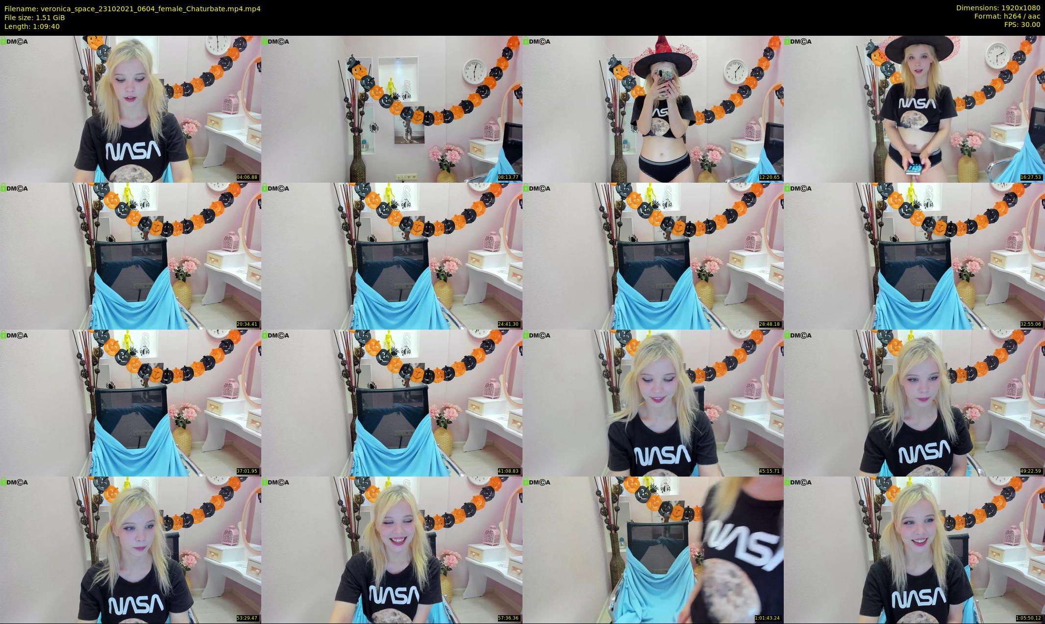 veronica_space — 70 minute Chaturbate female cam show recording, 1080p, Oct 23, 2021