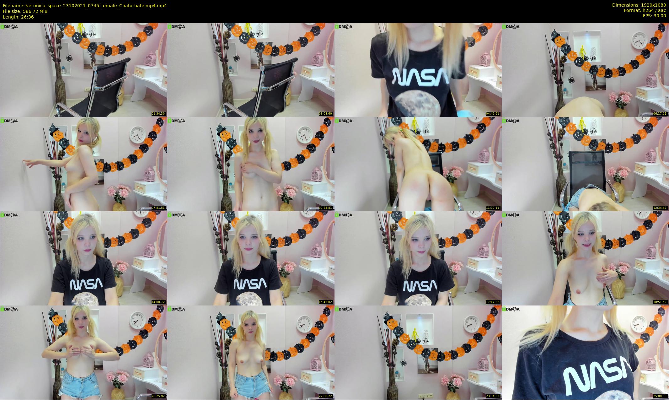 veronica_space — 27 minute Chaturbate female cam show recording, 1080p, Oct 23, 2021
